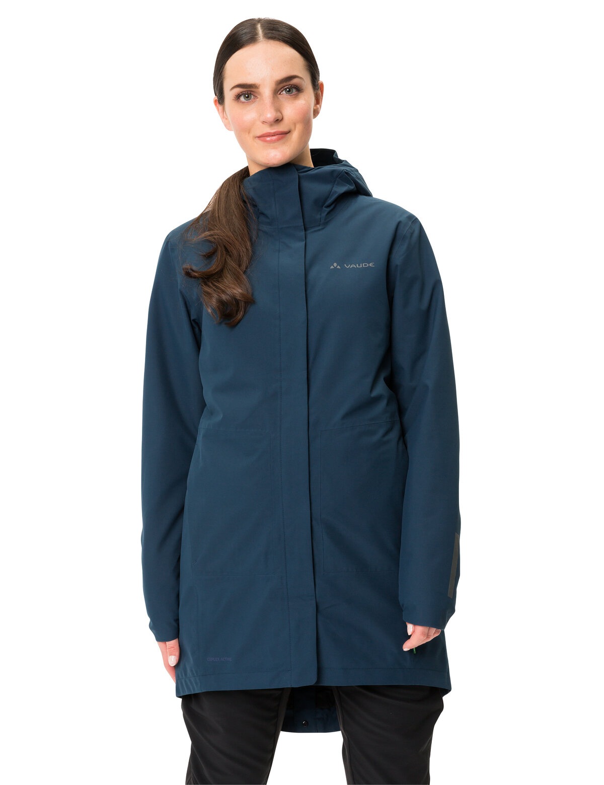 VAUDE Funktionsmantel "WOMENS CYCLIST PADDED PARKA II", (1 tlg.), wattiert günstig online kaufen
