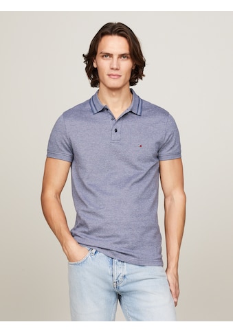 Poloshirt »PRETWIST MOULINE SLIM FIT POLO«, mit melierter Optik