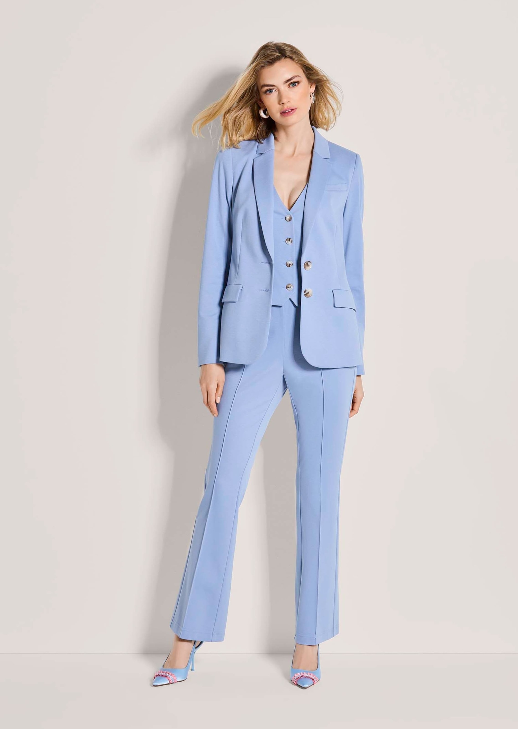 MADELEINE Jackenblazer "Blazer Langer Jersey-Blazer" günstig online kaufen