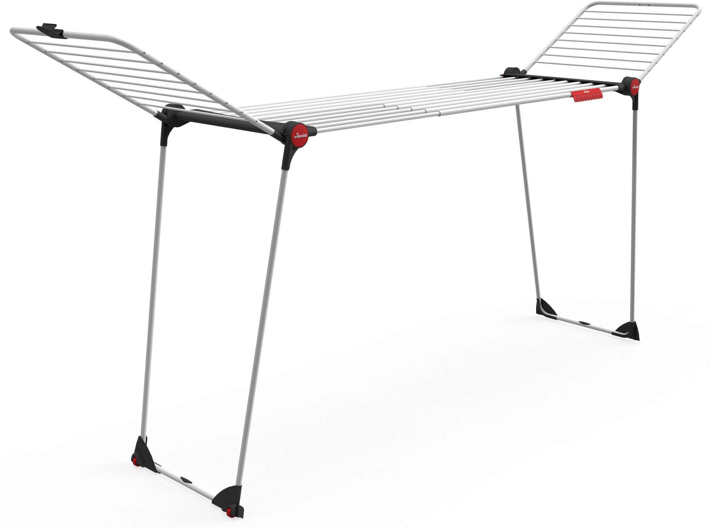 Vileda Wäscheständer »Vileda INFINITY flex Wäscheständer«, (1 tlg.), Ausziehbar auf 304 cm - für große Wäschestücke