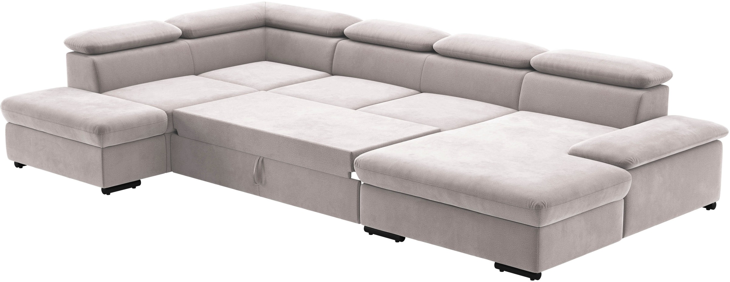 sit&more Wohnlandschaft »Alcudia U-Form«, wahlweise mit Bettfunktion
