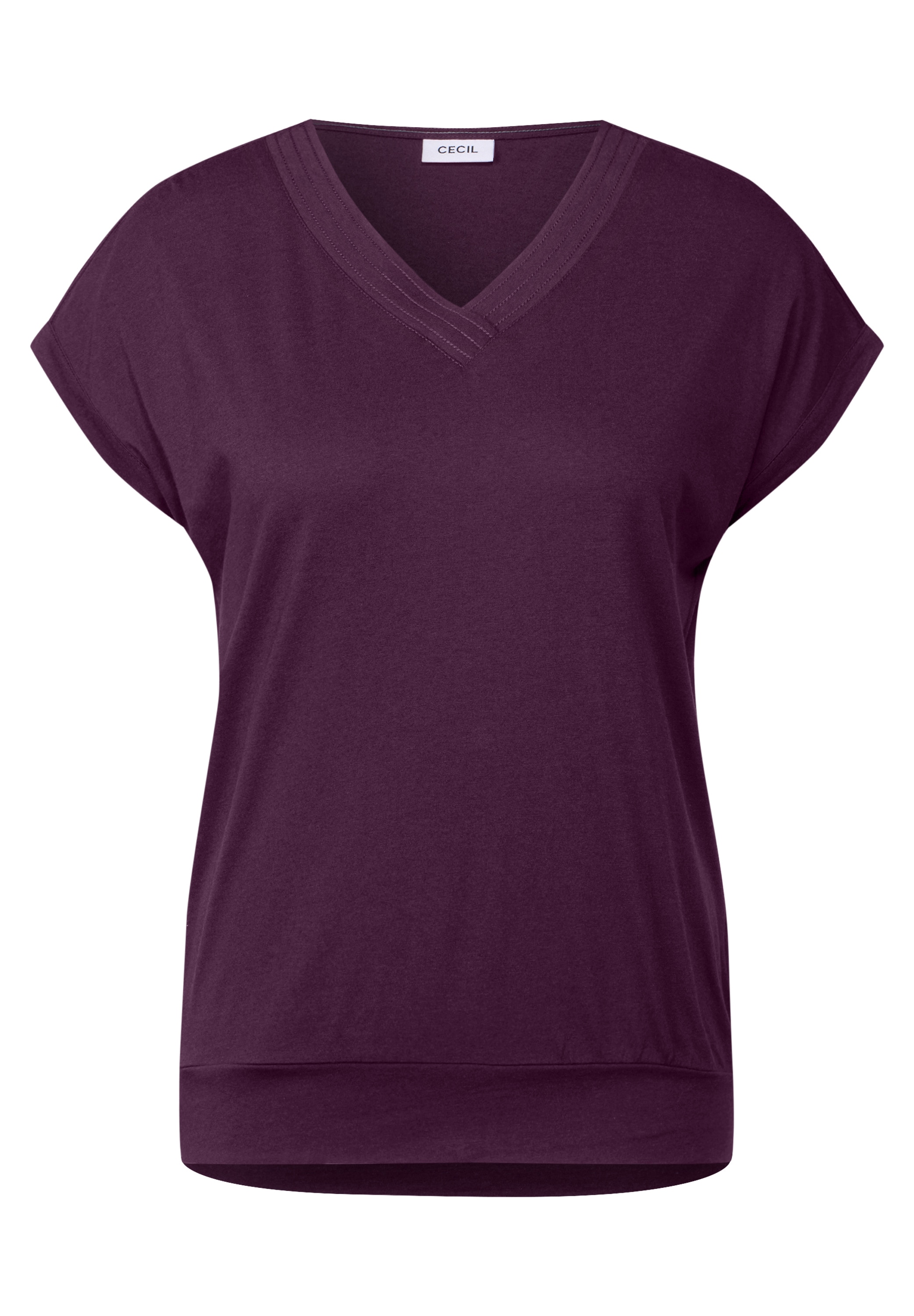 Cecil T-Shirt, im soften Baumwoll-Mix