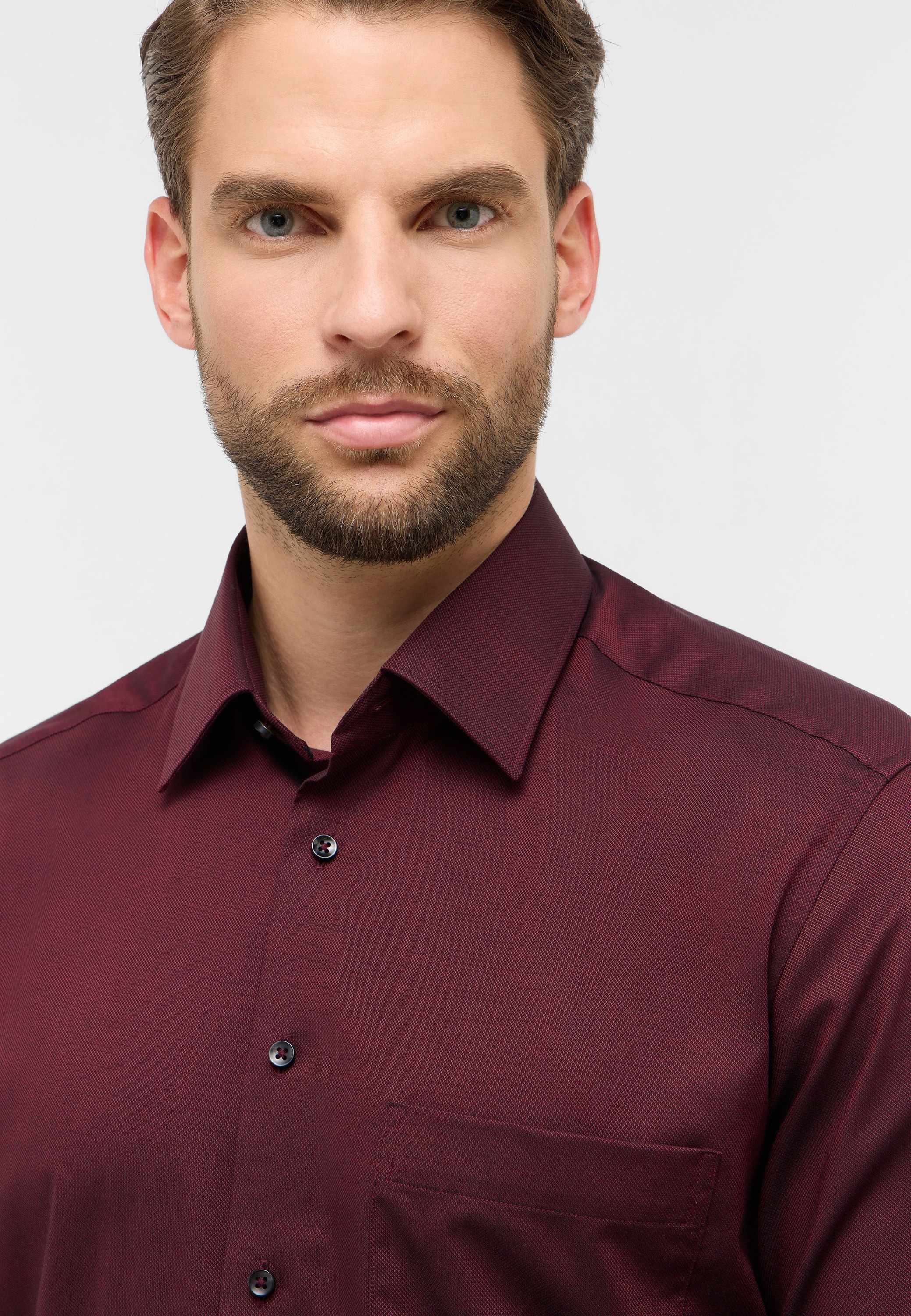 Eterna Langarmhemd »COMFORT FIT«, NON IRON (bügelfrei)