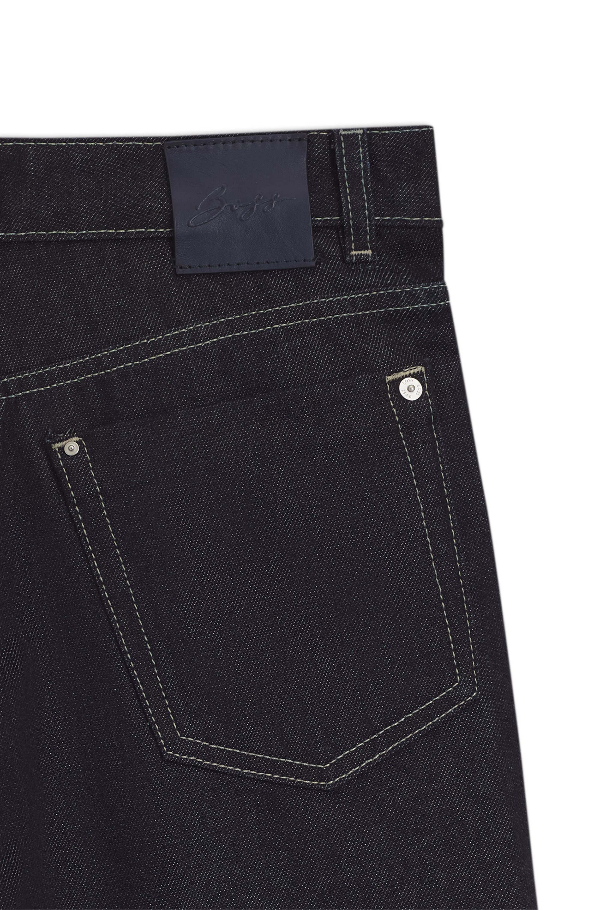 Boss Orange Ada Slim High-Waist Jeans Dark Blue 30 3