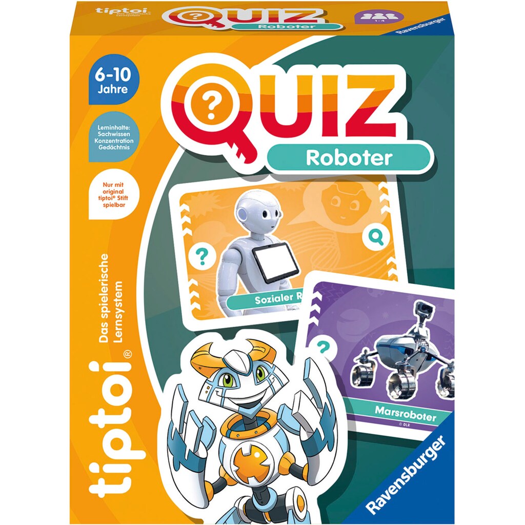 Ravensburger Spiel »tiptoi® Quiz Roboter«