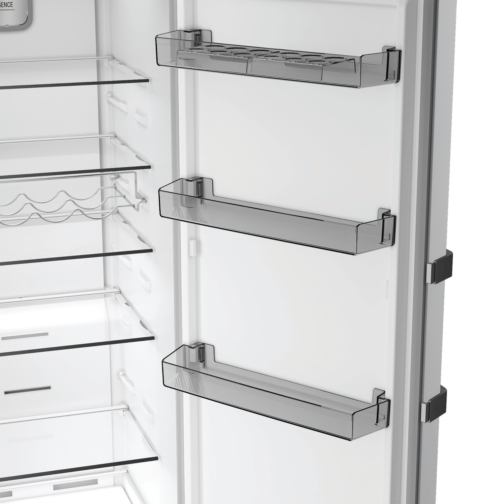 BAUKNECHT Kühlschrank KR 186GD W »KR 186GD W« 186,5 cm hoch 59,7 cm breit SmoothFit - 90°-Türöffnung für mehr Komfort