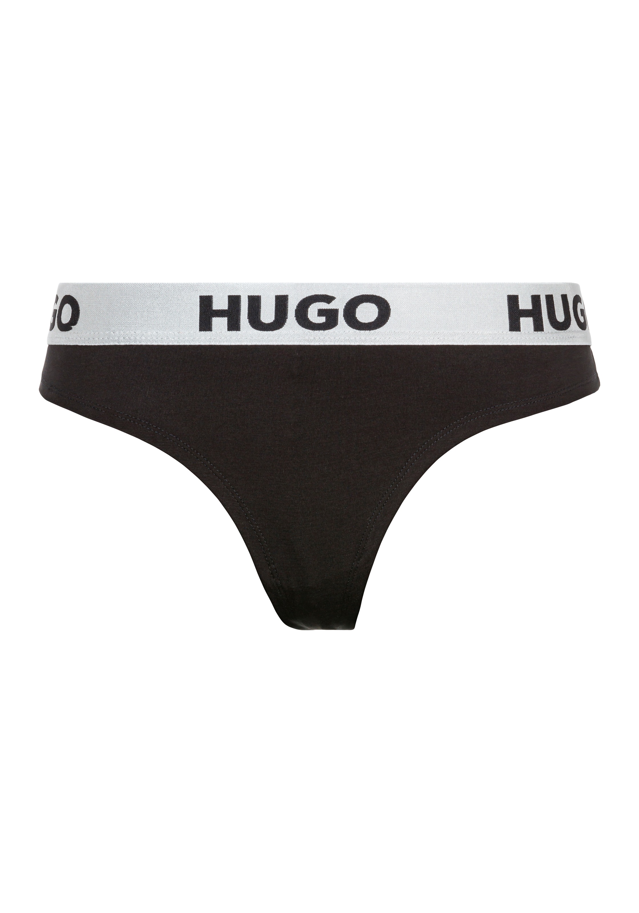 HUGO Underwear String "THONG SPORTY LOGO", mit HUGO Logo auf elastischem Bund