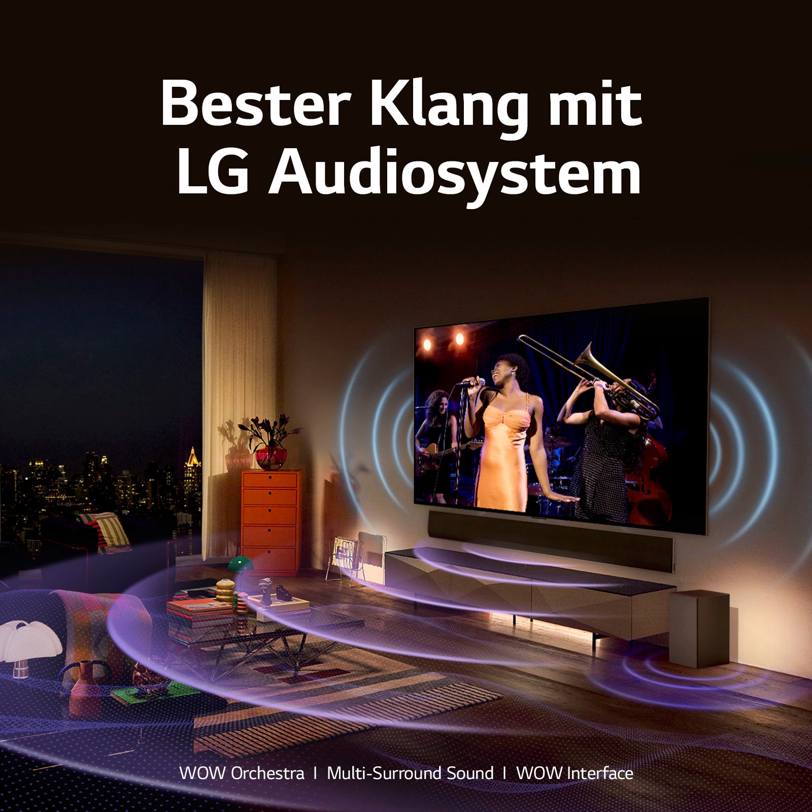 LG OLED-Fernseher »OLED83G39LA«, 210 cm/83 Zoll, 4K Ultra HD, Smart-TV, OLED evo, α9 Gen6 4K AI-Prozessor, Brightness Booster Max