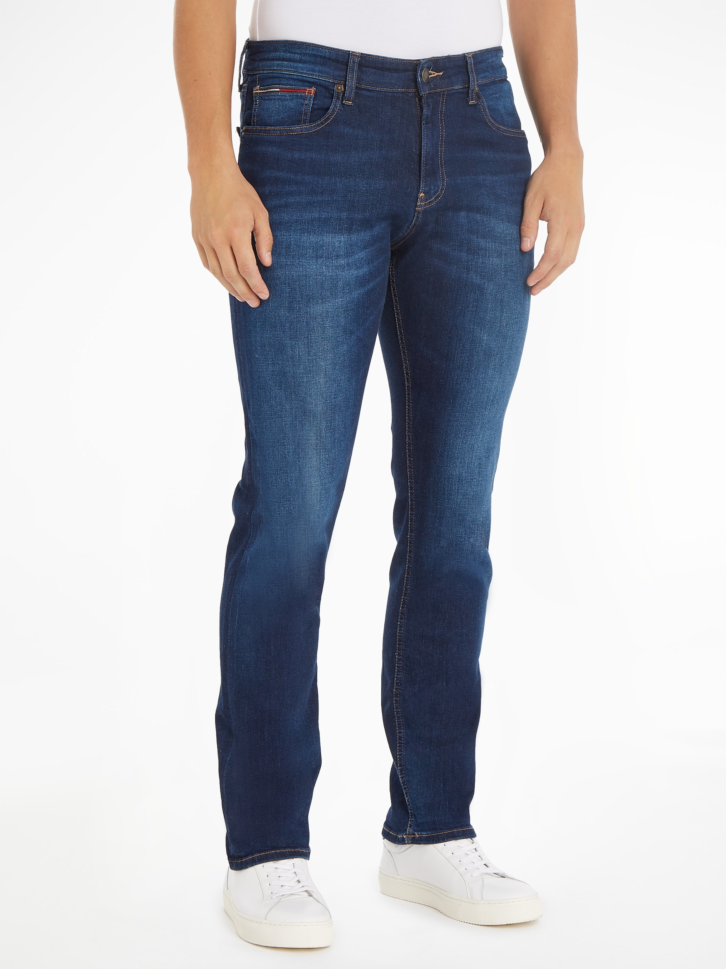 Tommy Jeans Straight-Jeans "RYAN", mit Elasthan für einen bequemen Sitz