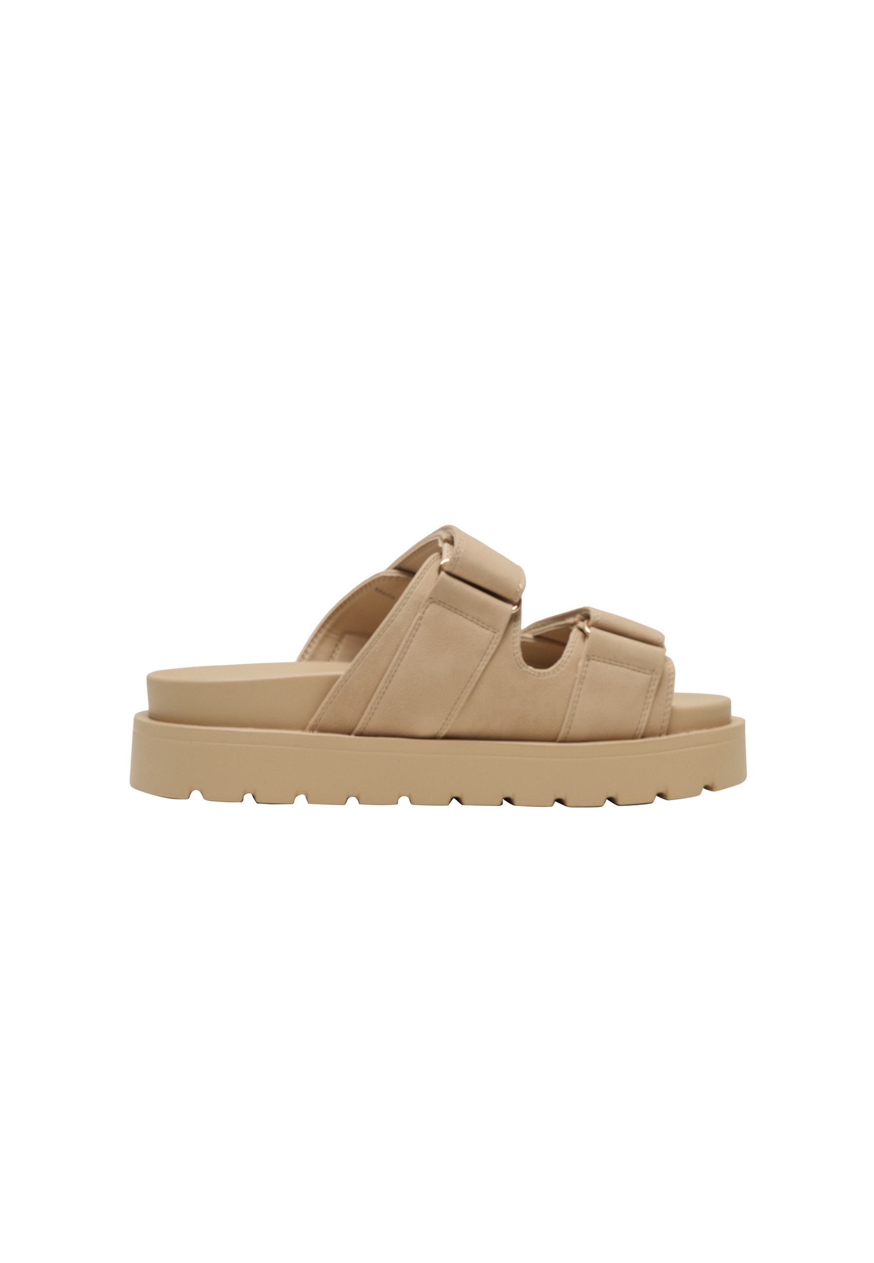 Buffalo Plateausandaletten »Buffalo RAYA VELCRO - VEGAN NAPPA«