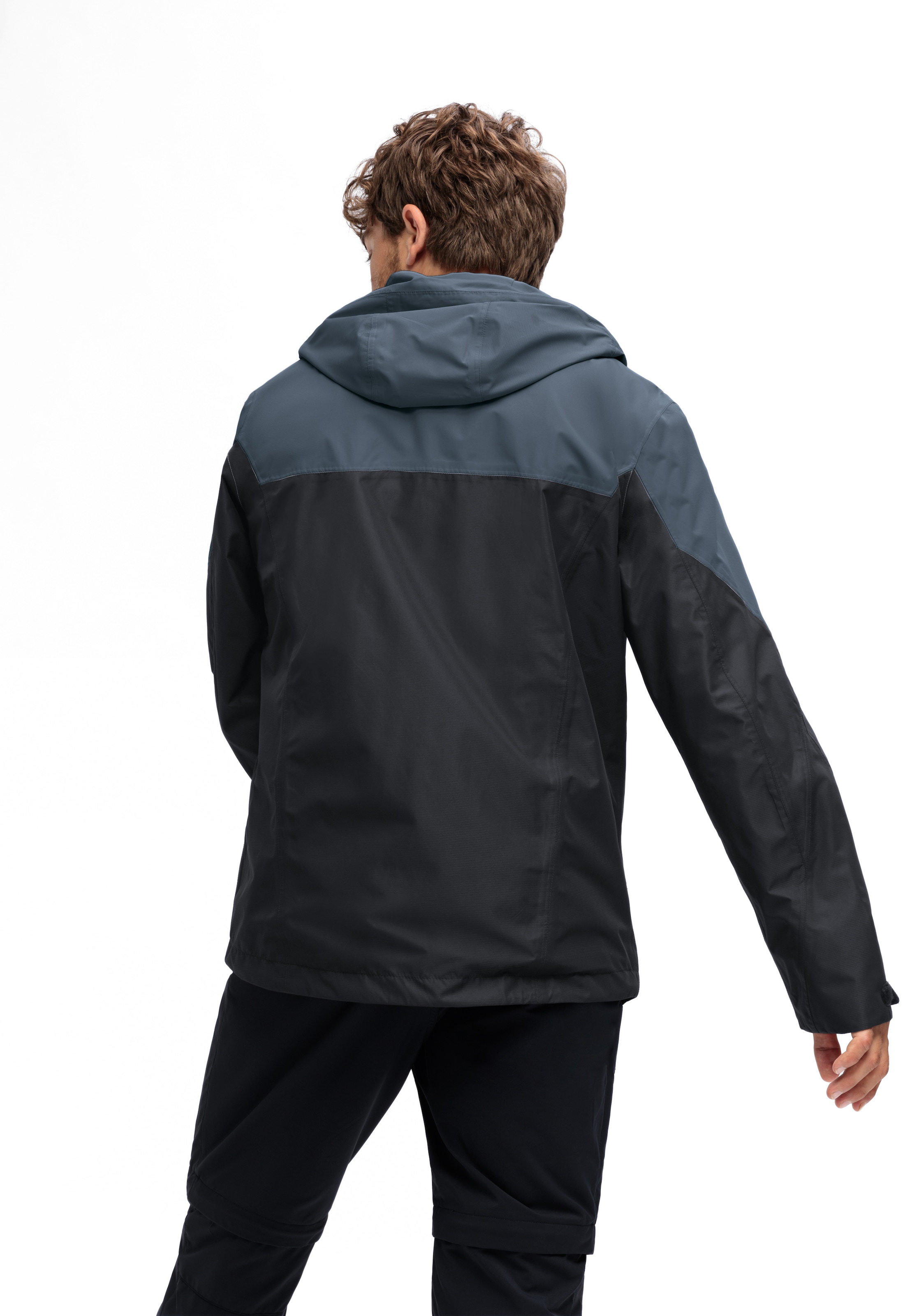 Maier Sports Outdoorjacke »Schlufterkopf M«, Herren Jacke wasserdicht, Funktionsjacke 3 Taschen außen + Innentasche