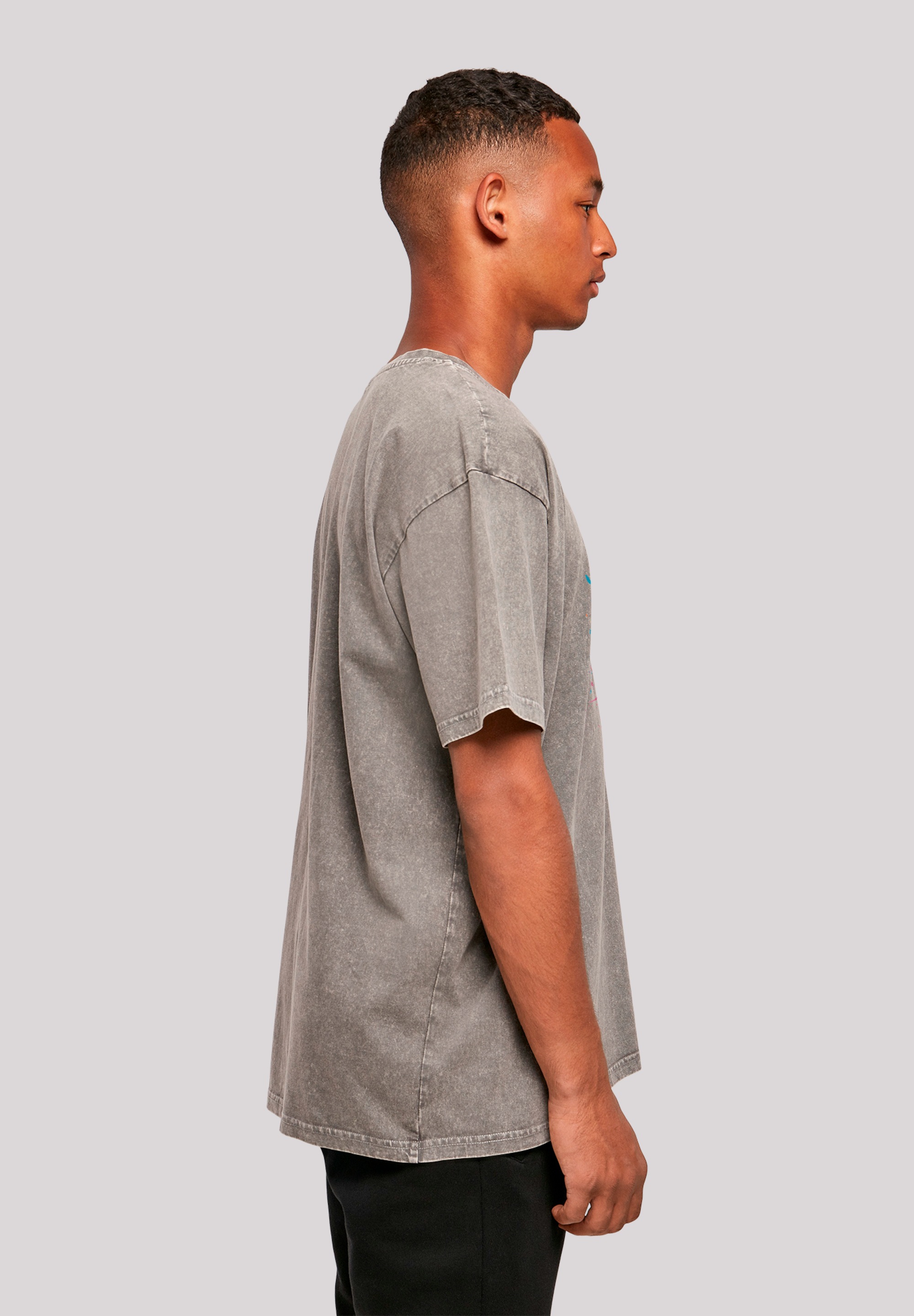 F4NT4STIC T-Shirt »Bunte Fußball Grafik«, Premium Qualität