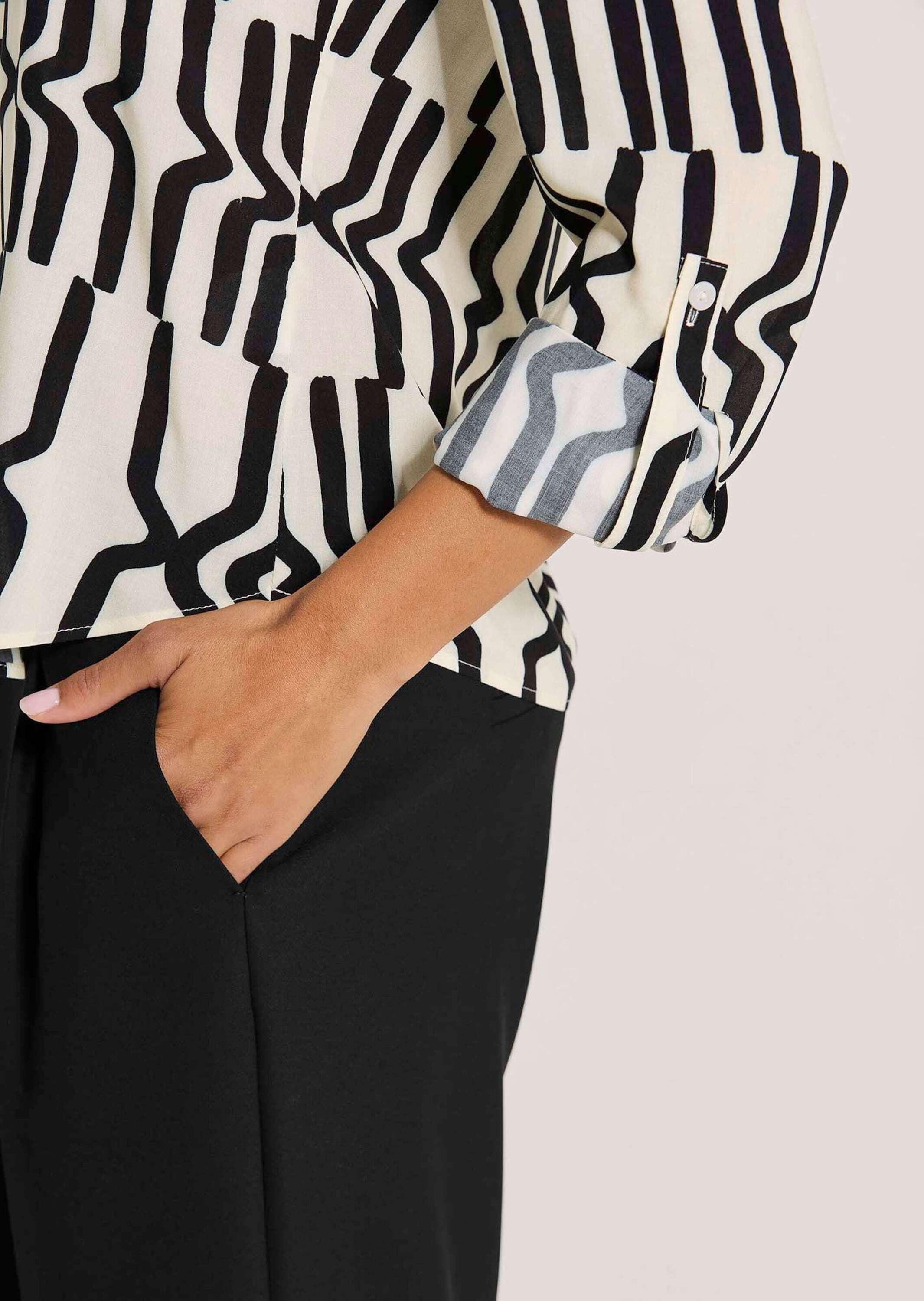 MADELEINE Hemdbluse »Bluse Hemdbluse zum Schlüpfen«