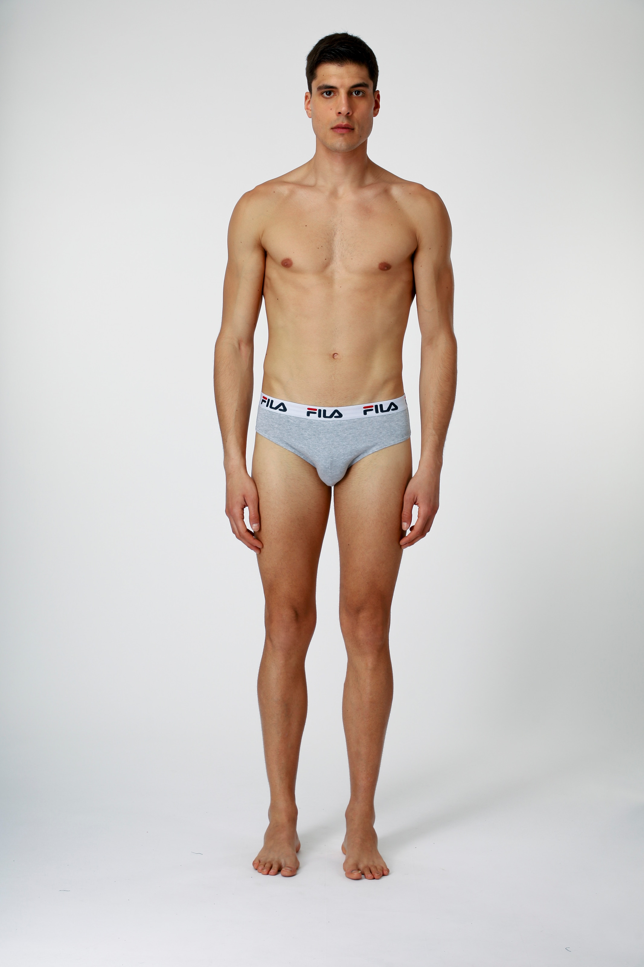 Fila Slip »MAN BRIEF«, (3er Pack), mit elastischem Logobund