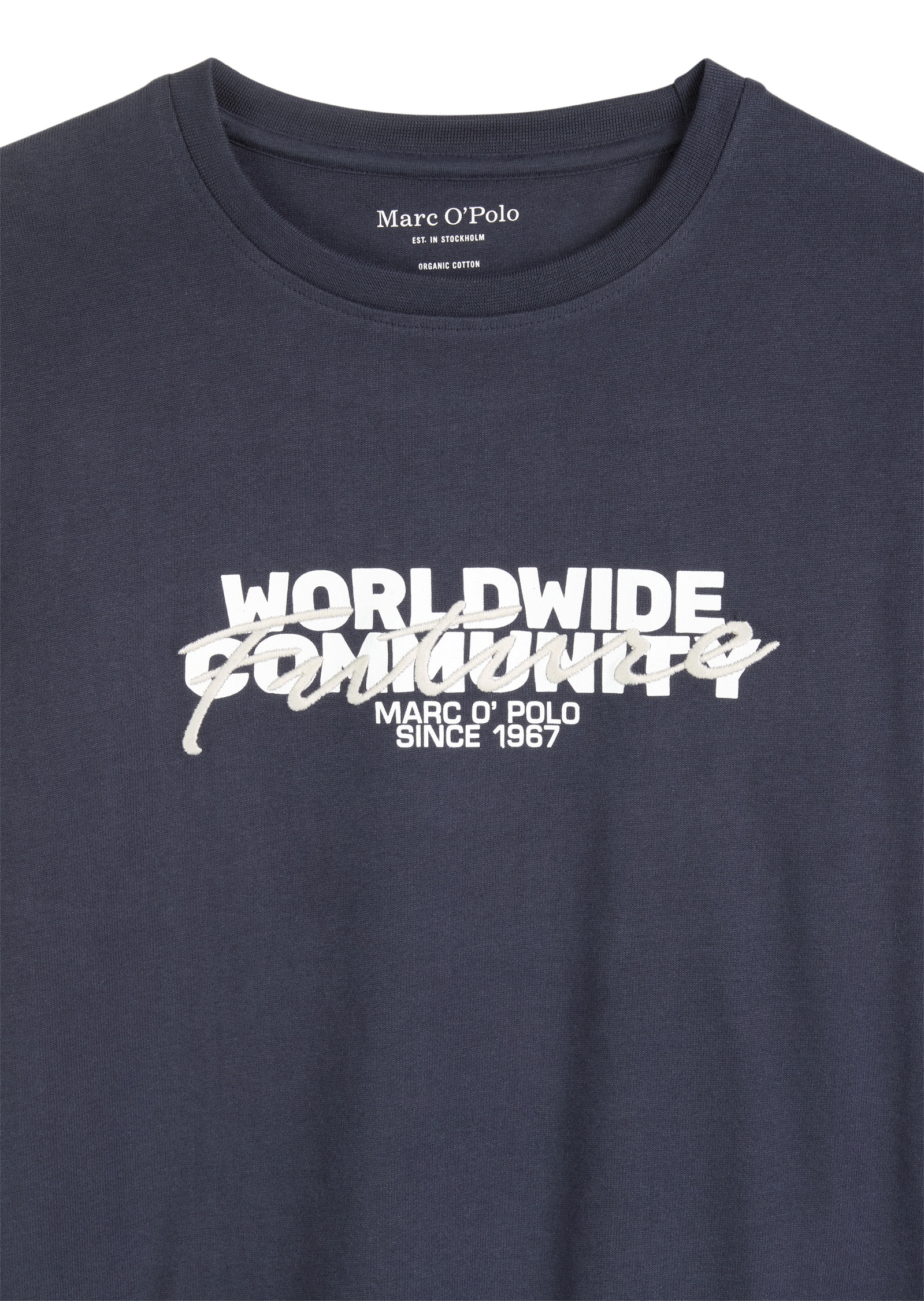 Marc O'Polo Langarmshirt »aus reiner Bio-Baumwolle«