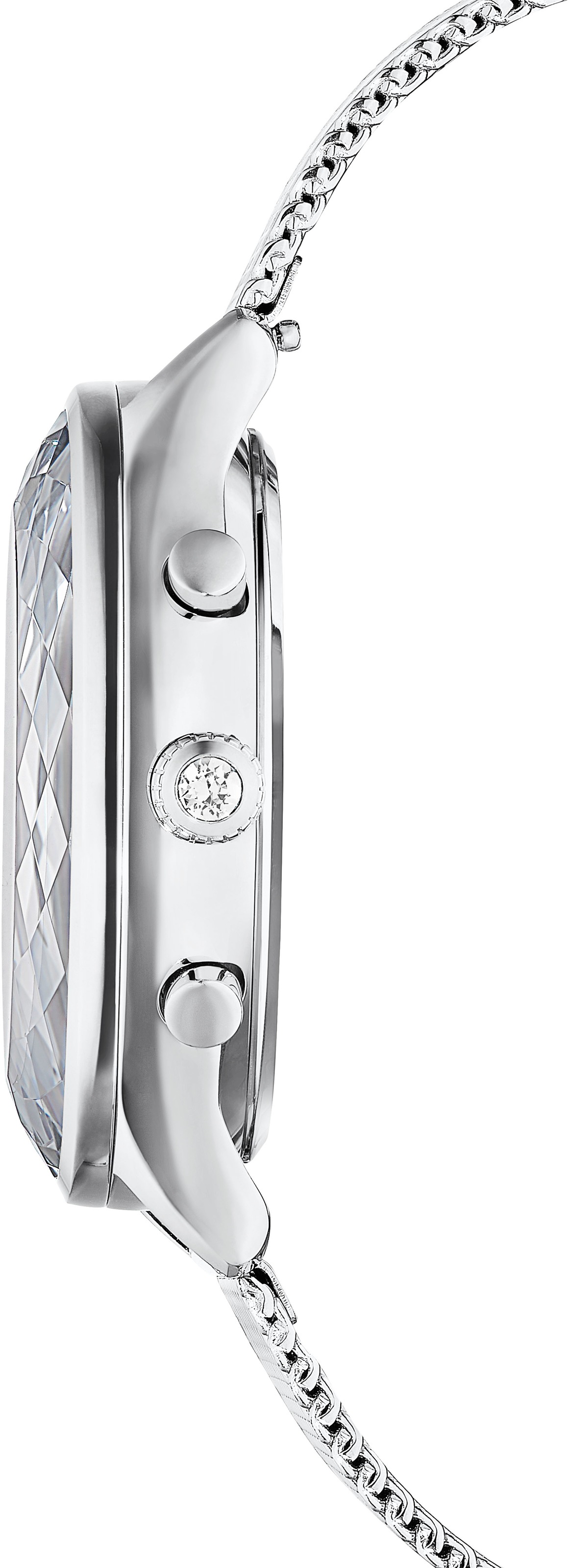 Swarovski Chronograph »NOVA CHRONO«, Armbanduhr, Quarzuhr, Damenuhr, Stoppfunktion, Swarovski®-Kristall