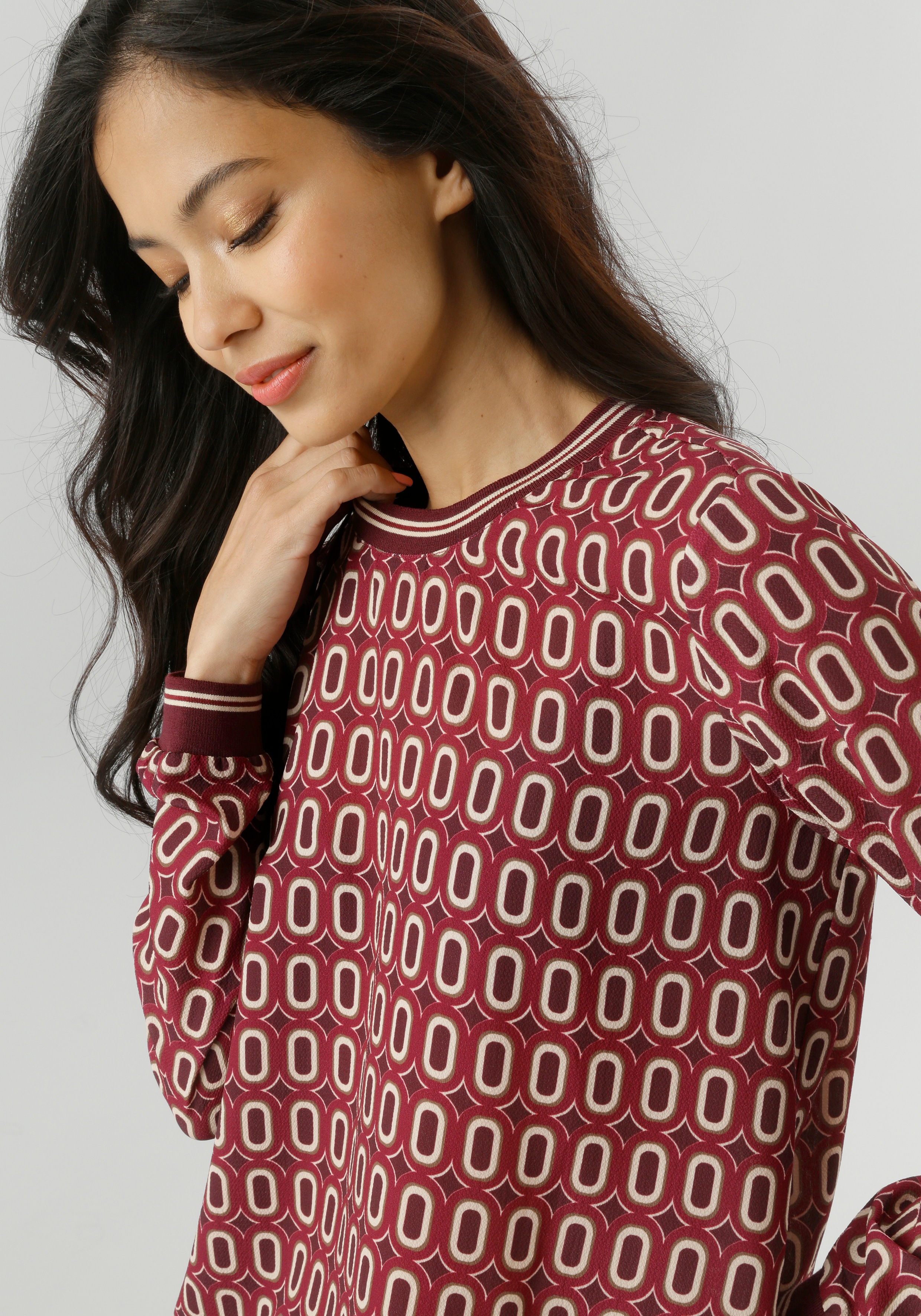 Thumbnail - Aniston SELECTED Shirtbluse mit sportiven Bündchen - NEUE KOLLEKTION