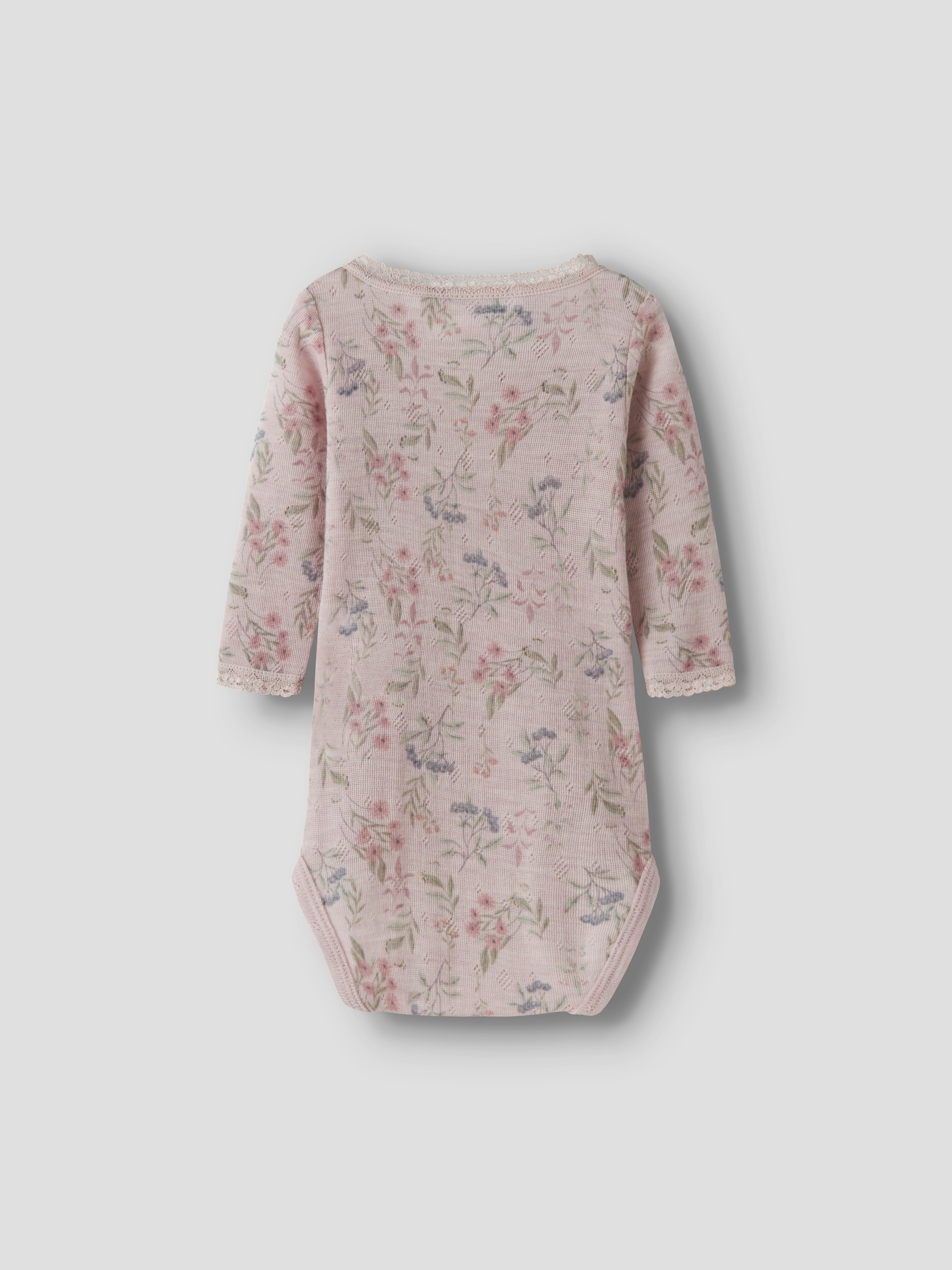 Name It Langarmbody »NBFWANG WOOL NEEDLE LS BODY NOOS« Wolle