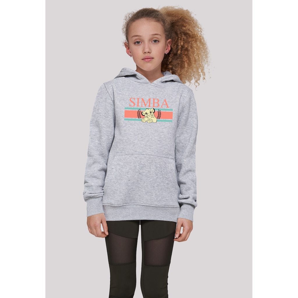 F4NT4STIC Kapuzenpullover »Disney König der Löwen Simba Stripes«