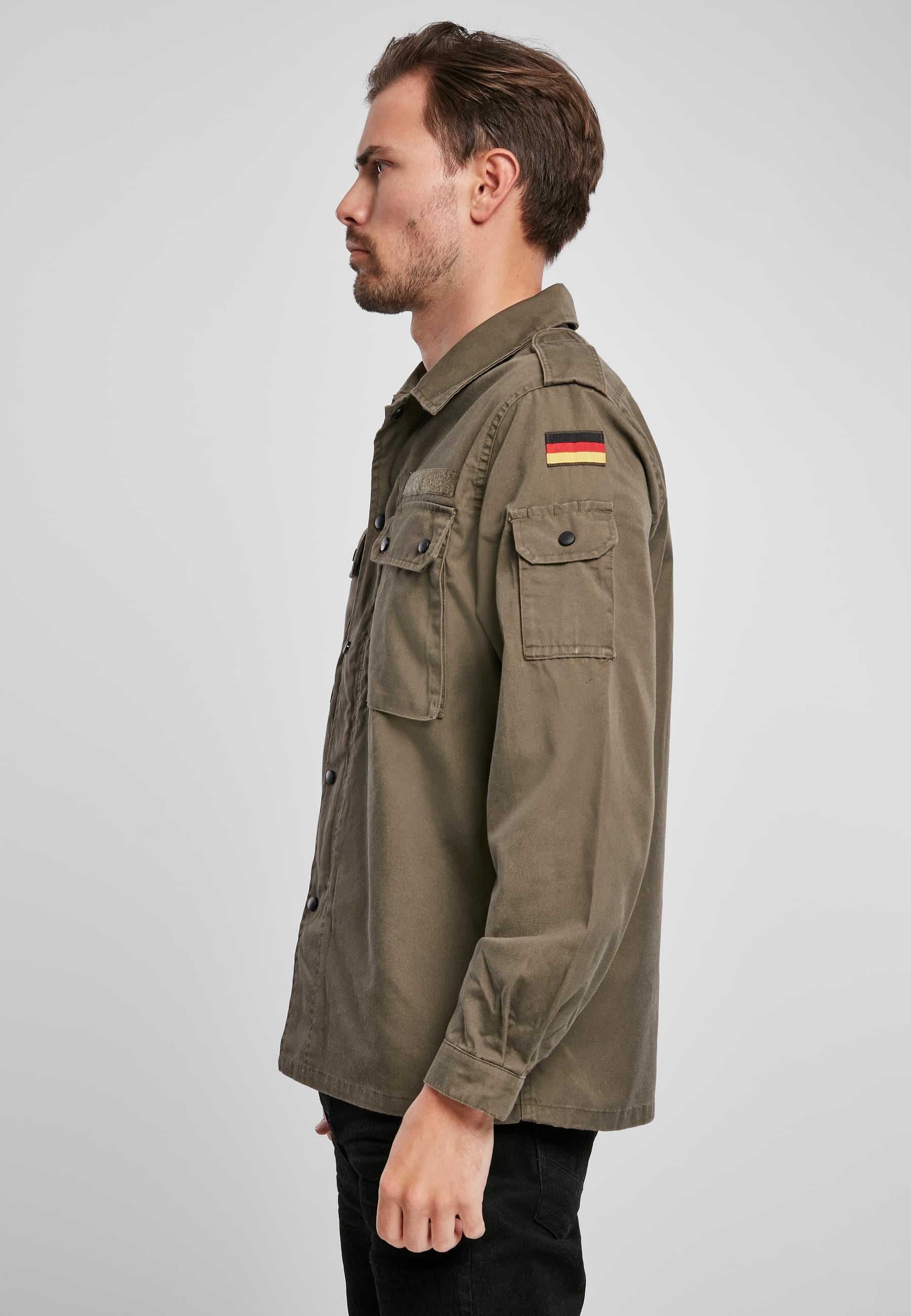 Brandit Kurzarmhemd »Brandit Herren BW Feldbluse«, (1 tlg.)