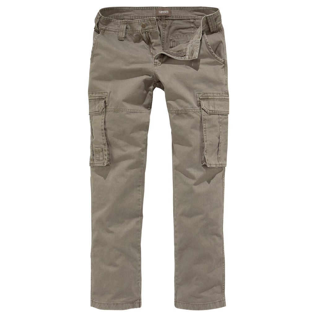 Man's World Cargohose, mit aufgesetzten Taschen