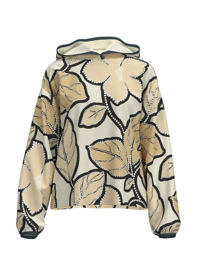 Trigema Kapuzensweatshirt »TRIGEMA Hoodie mit floralem Muster«
