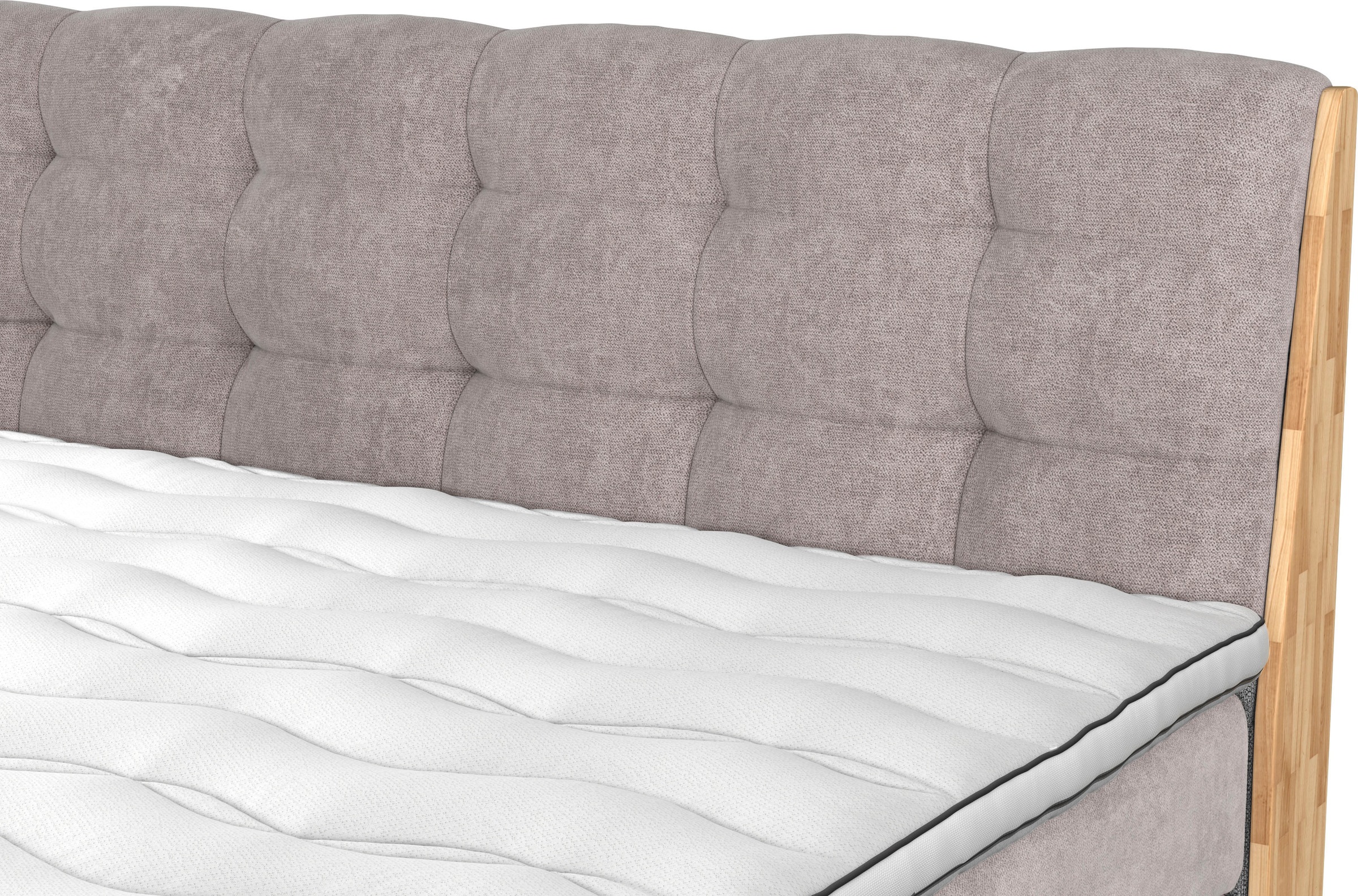 Home affaire Boxspringbett »Naome«, Boxspringbett, Inklusive Topper