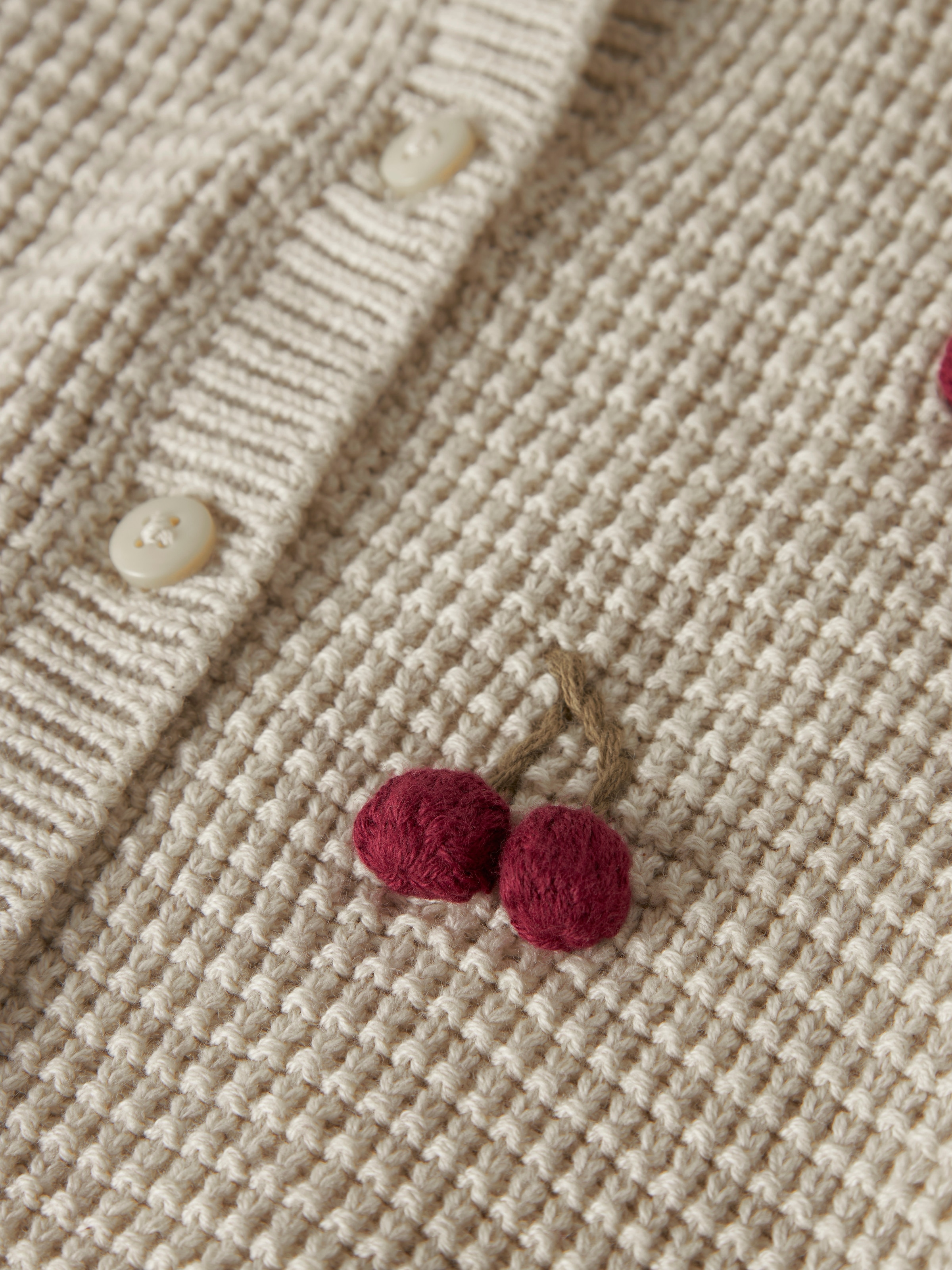 Name It Strickjacke »NMFOSIE LS KNIT CARD BOX« Baumwolle, regular fit
