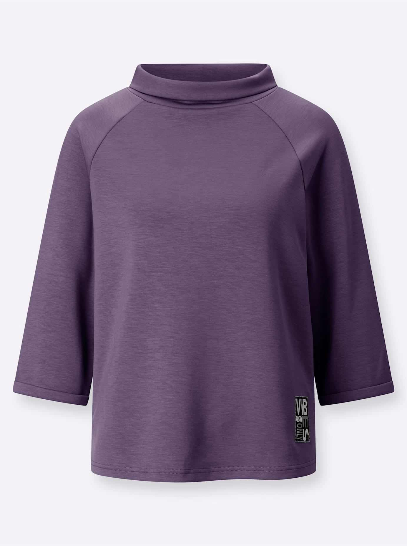 Inspirationen 3/4-Arm-Shirt »Rollkragen-Shirt«, (1 tlg.)