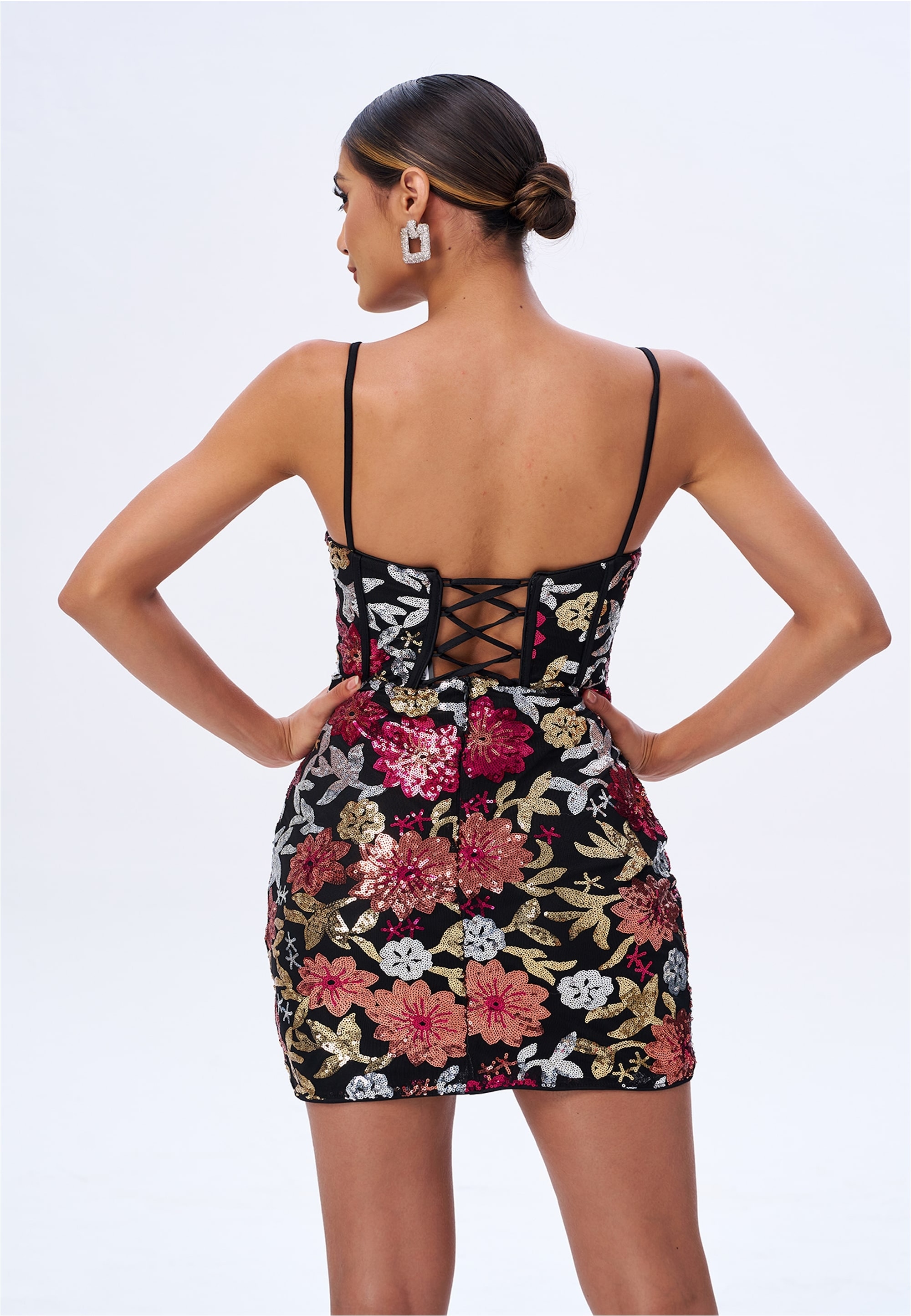 Moda Minx Jerseykleid »IMANI«, mit tollem Blumenmuster