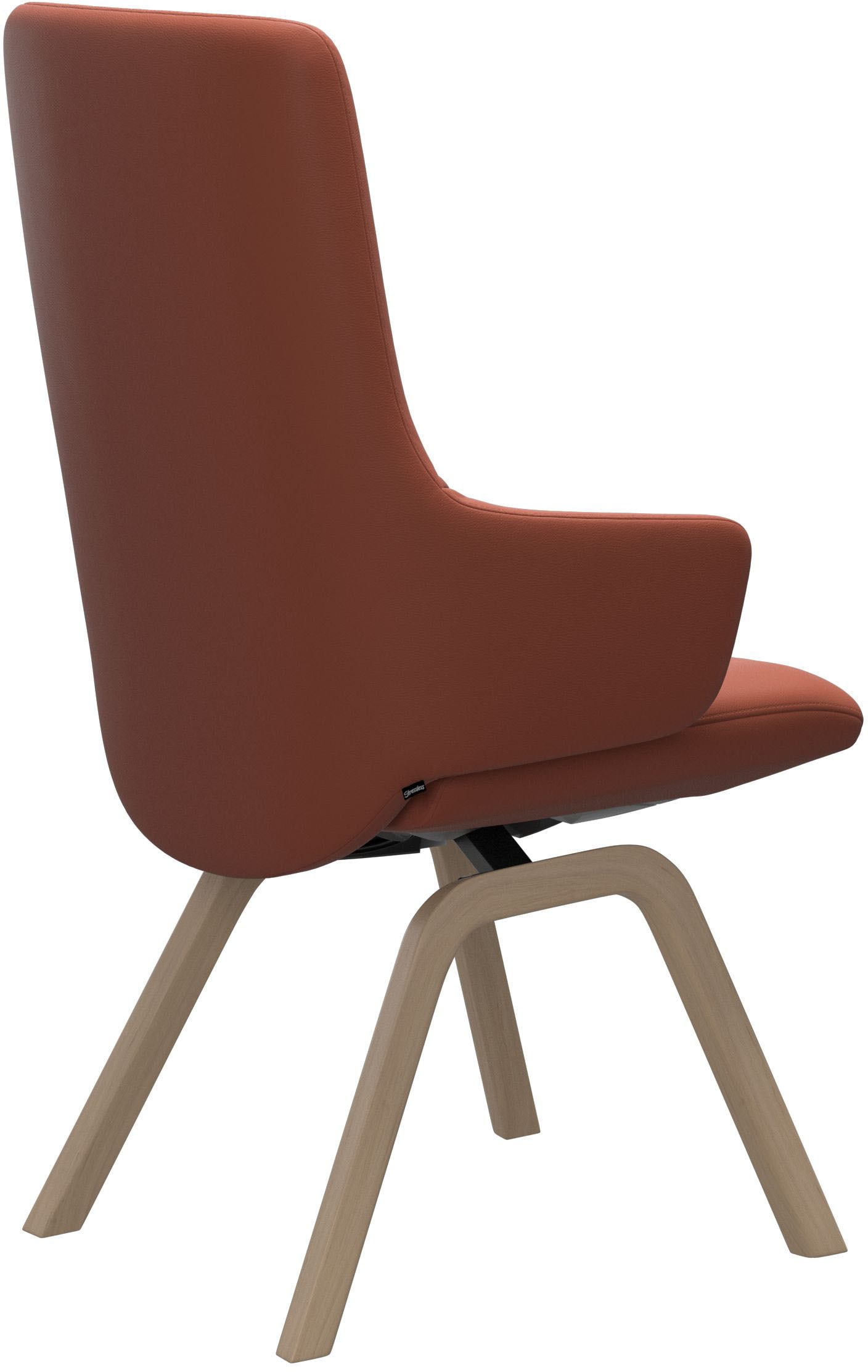 Stressless® Polsterstuhl »Laurel«, Leder PALOMA, High Back mit Armlehne, Größe L, mit schräggestellten Beinen in Eiche
