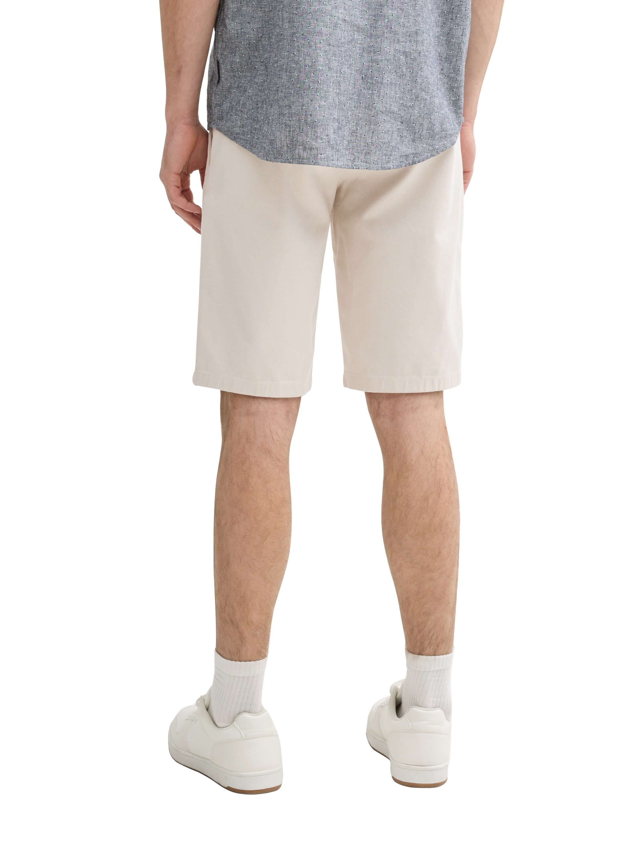 TOM TAILOR Chinoshorts, mit Gürtel