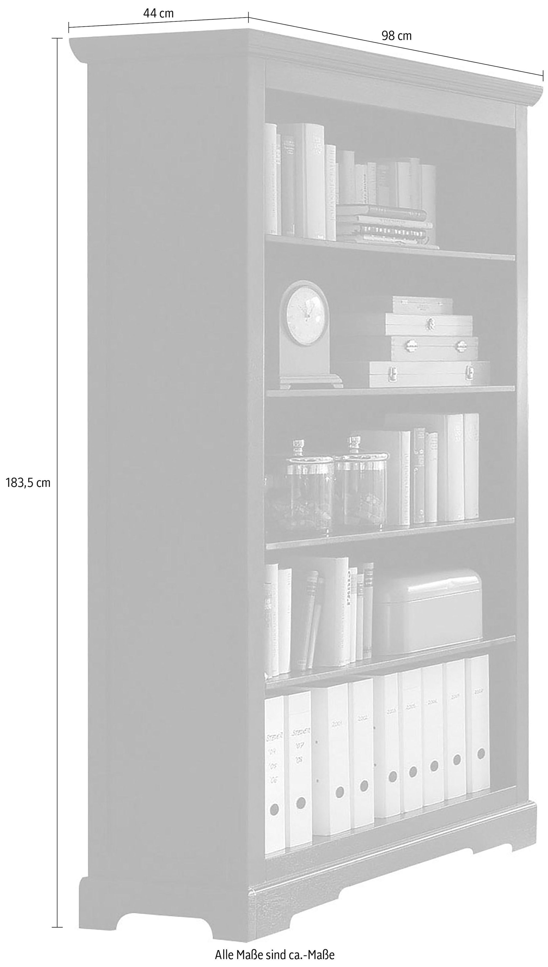 SIT Bücherregal »Samba Regal Breite/Höhe 98/183,5 cm« Aktenregal im Lodge-Stil