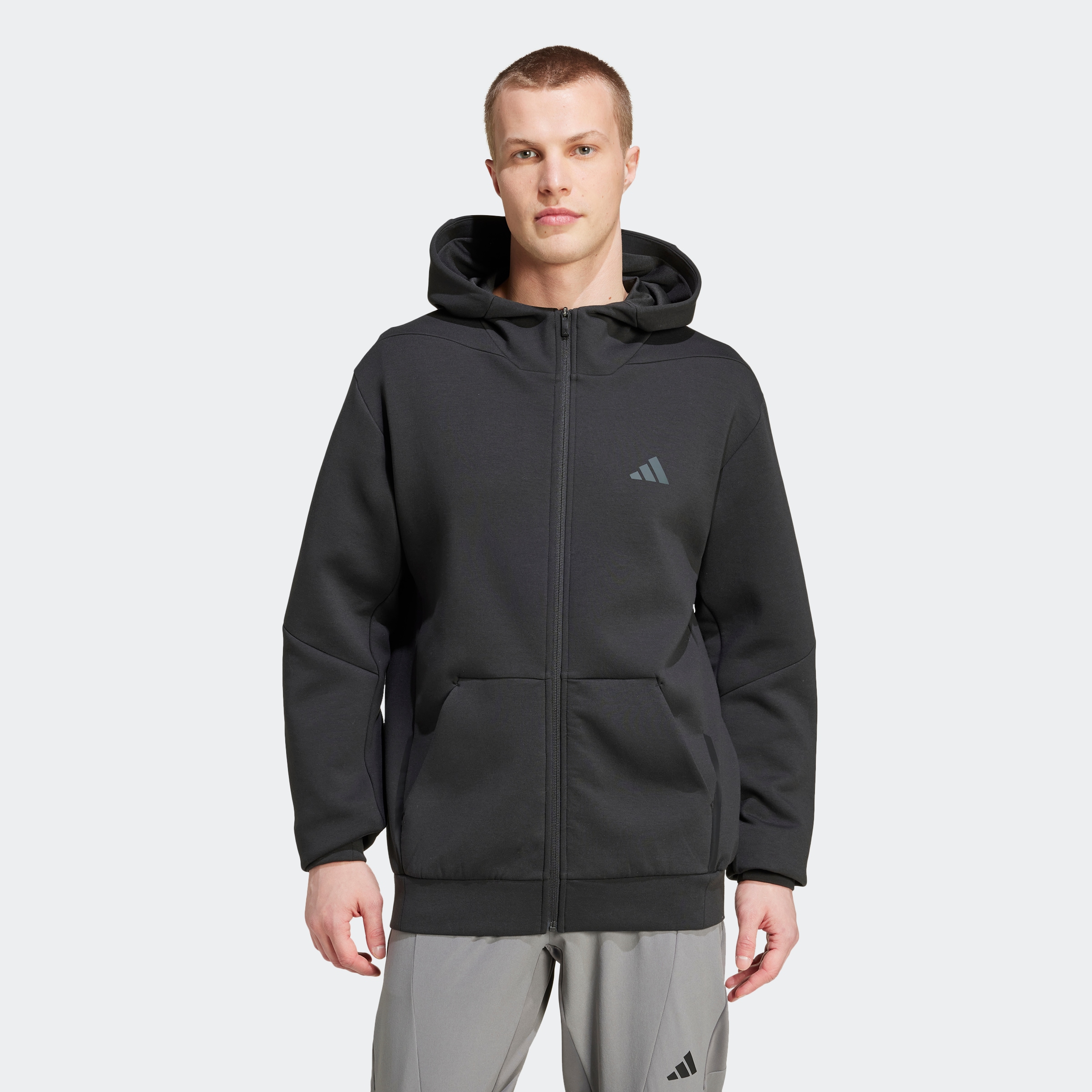 adidas Performance Kapuzensweatjacke "D4T FULL ZIP H"