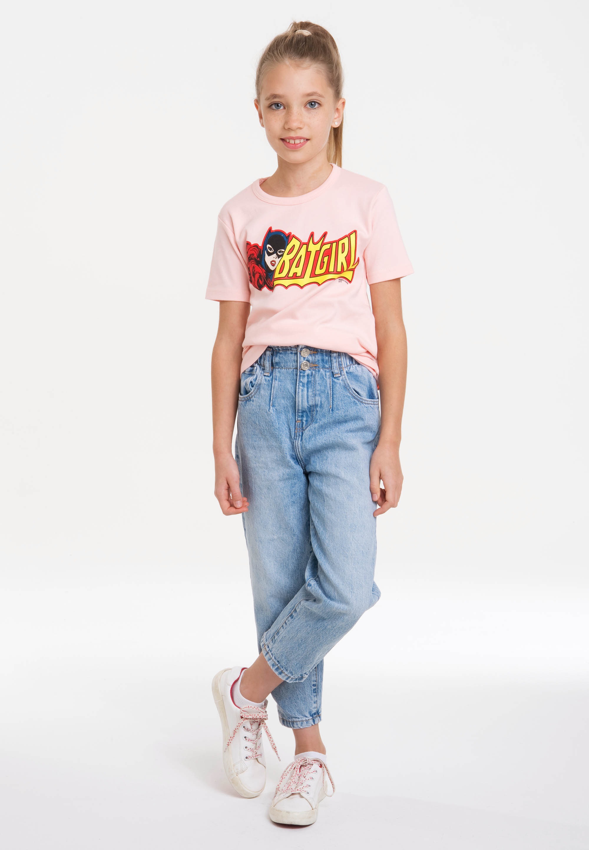 LOGOSHIRT T-Shirt »Batgirl« mit coolem Frontprint