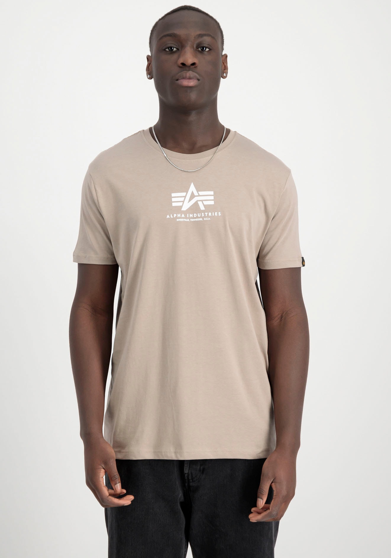 Alpha Industries Rundhalsshirt "Basic T ML" Baumwolle, regular fit günstig online kaufen