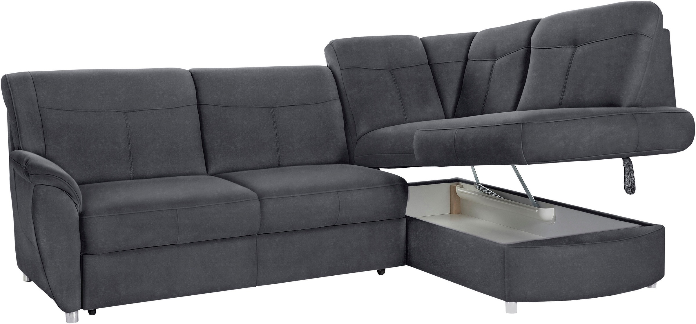 Thumbnail - sit&more Ecksofa "Sonoma L-Form" wahlweise mit Bettfunktion und Bettkasten