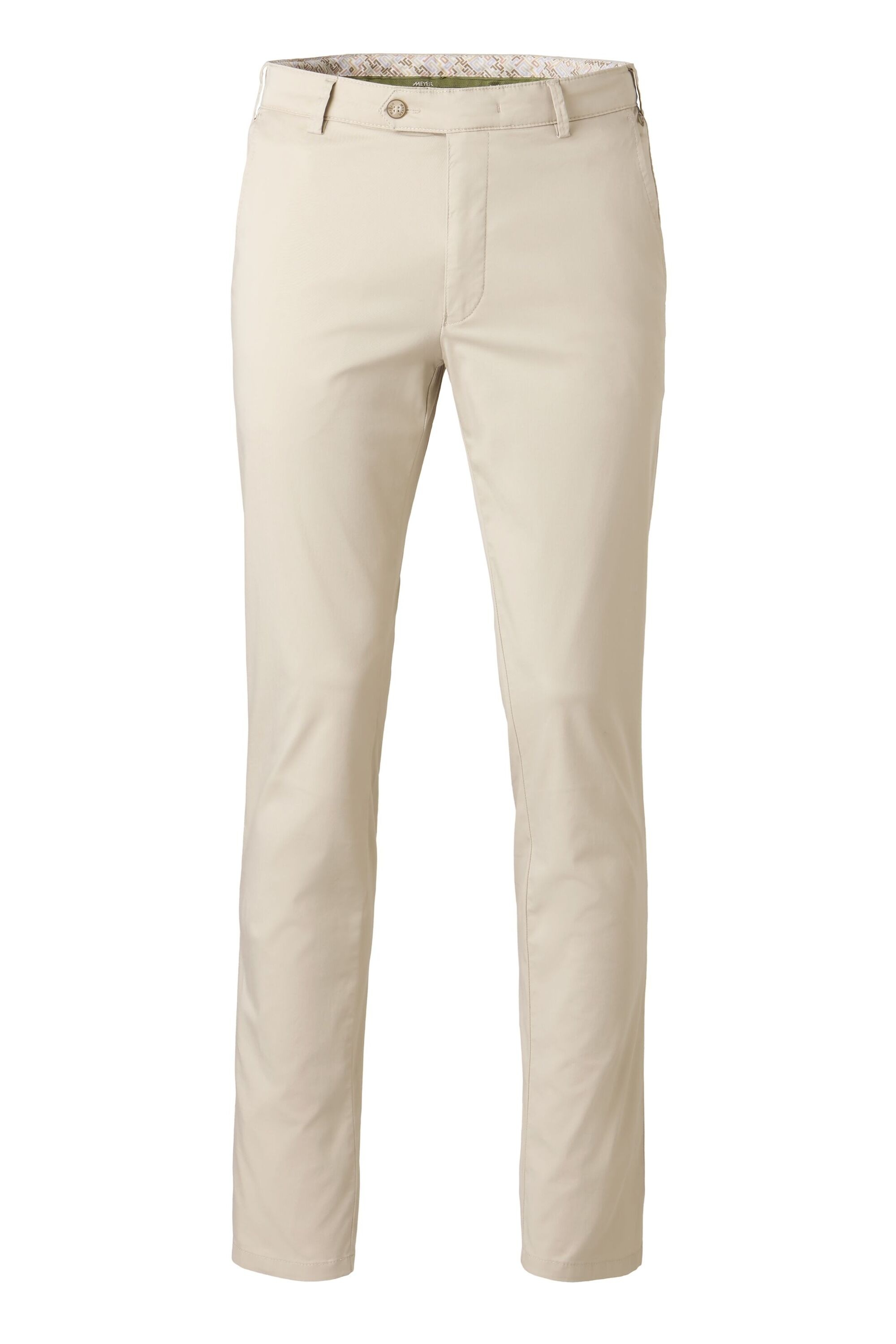MEYER Chinos »Paris 1-5073«  mit buntem Innenfutter