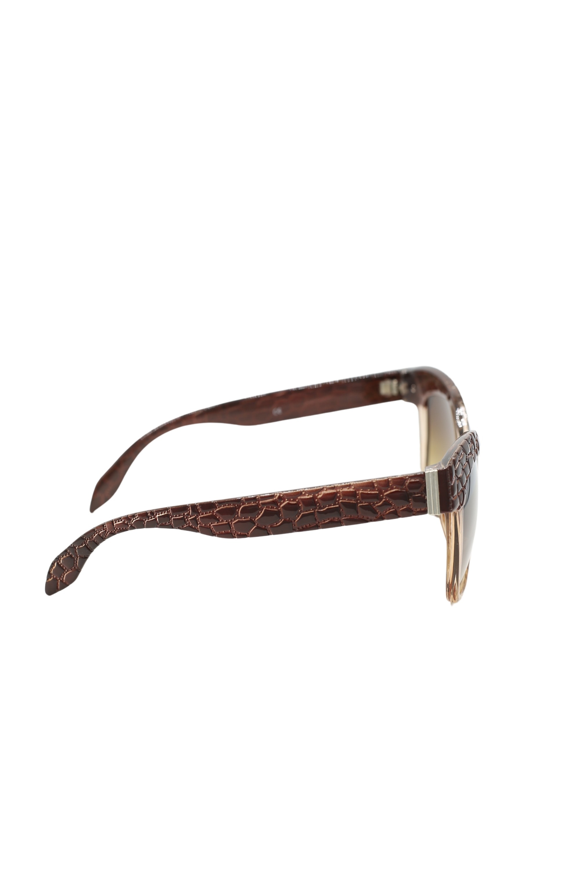 COLLEZIONE ALESSANDRO Sonnenbrille »Kroko«, mit Krokobesatz