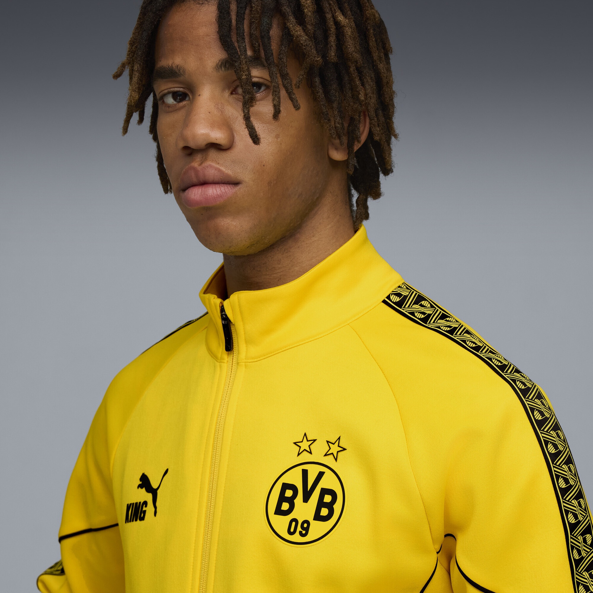 Thumbnail - PUMA Sweatjacke "Borussia Dortmund KING Anthem Jacke Herren"