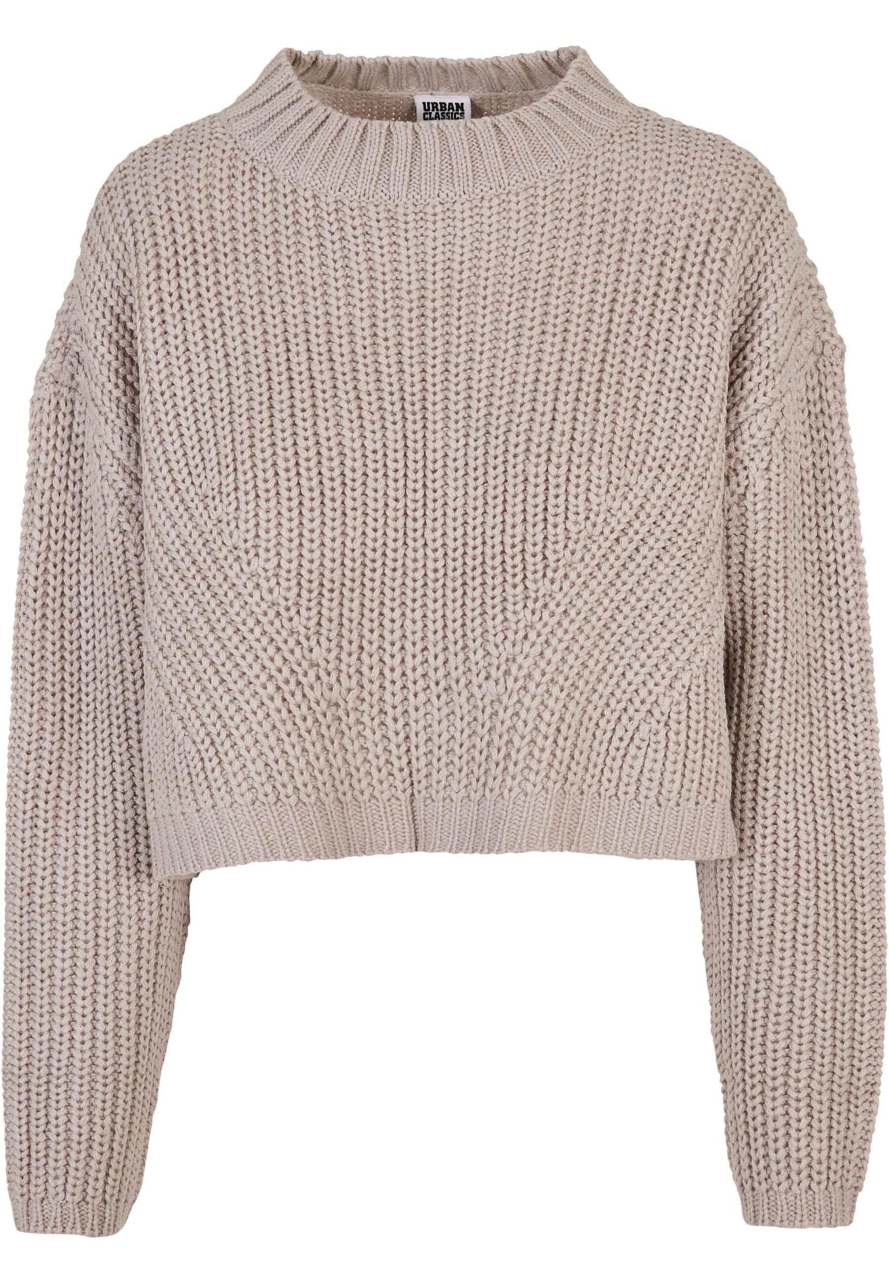 URBAN CLASSICS Rundhalspullover "Urban Classics Damen Ladies Wide Oversize Sweater"