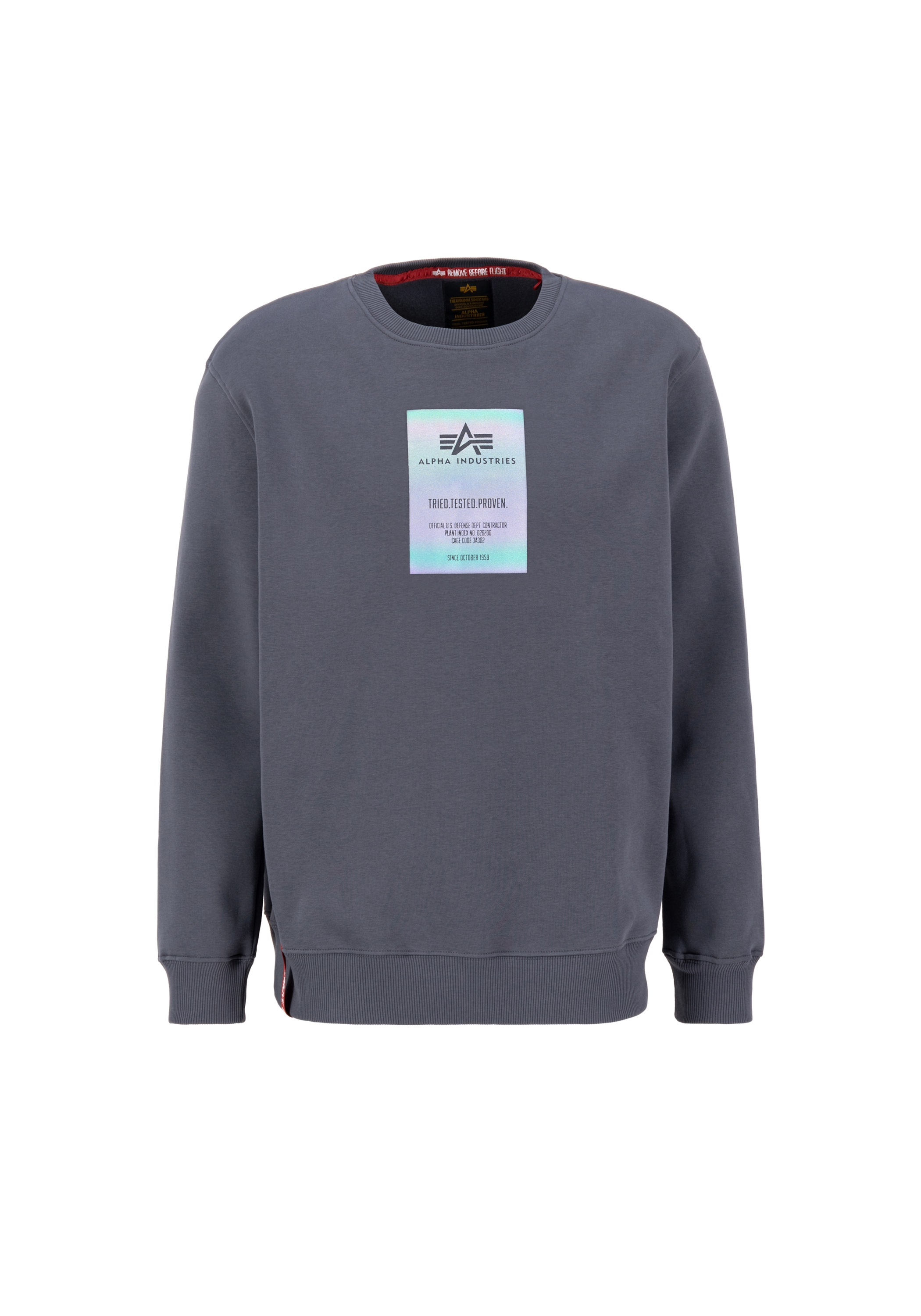 Alpha Industries Sweater "Rainbow Refl. Label Sweater" günstig online kaufen