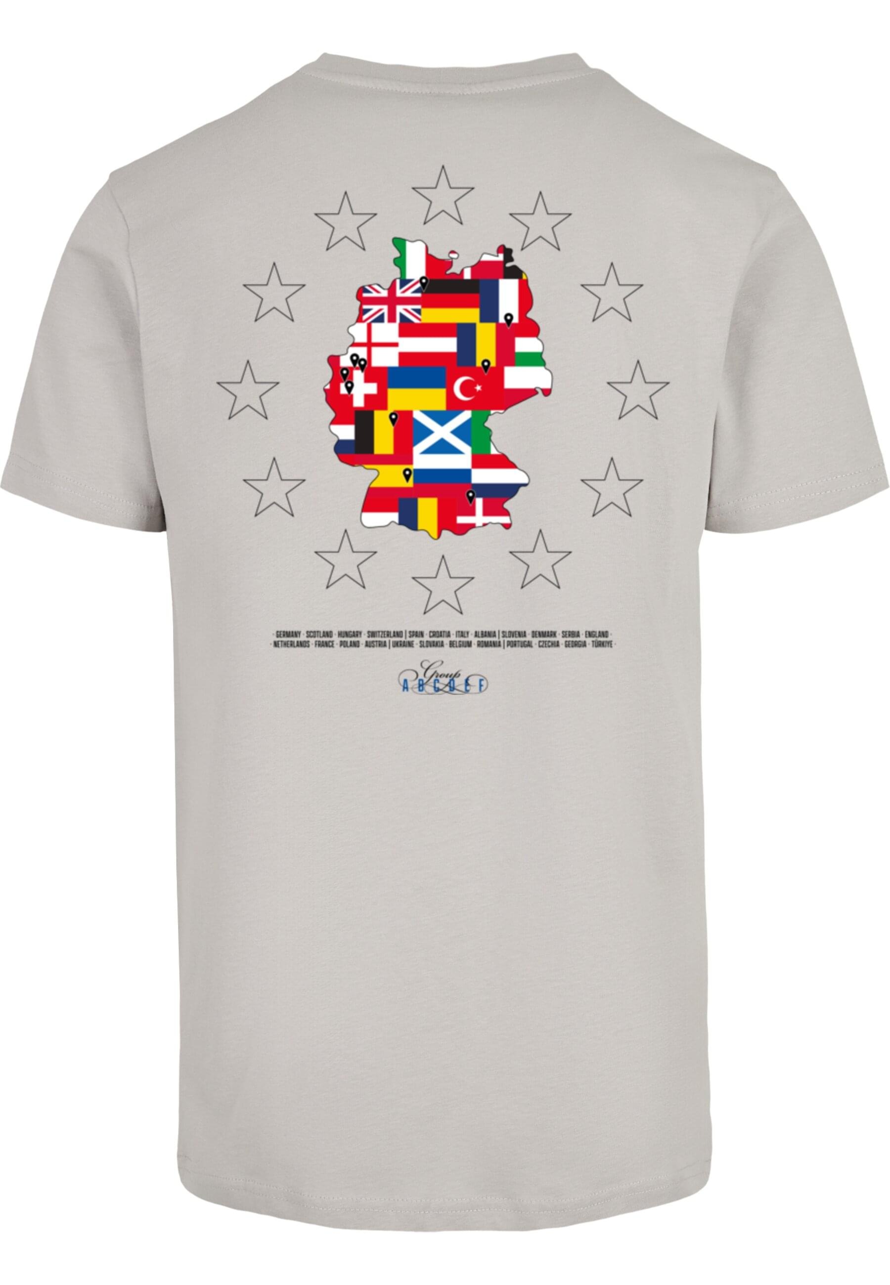 MisterTee T-Shirt »MisterTee Euro Map Tee«, (1 tlg.)