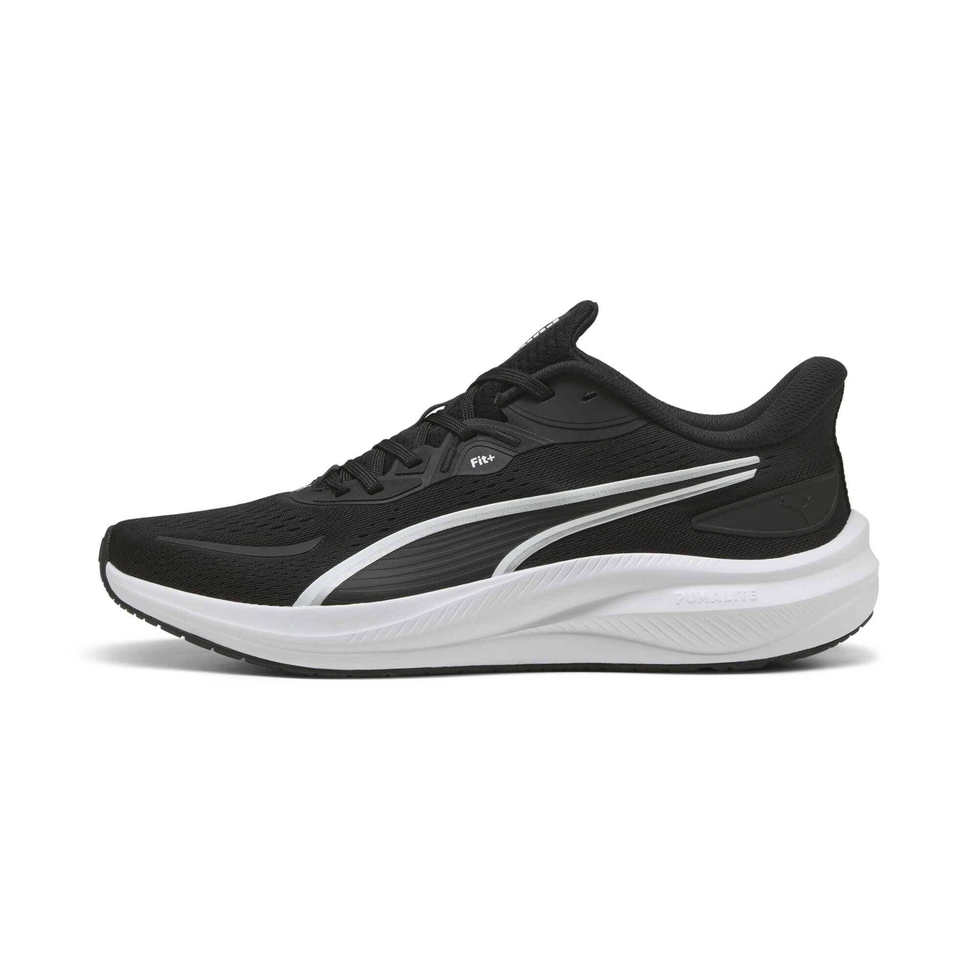 Puma Skyrocket Lite 2 Running Shoe Black White Silver 11 5