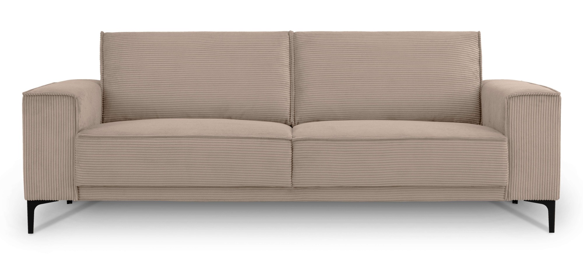PLACES OF STYLE 3-Sitzer "3er Sofa Oland, Struktur, Flachgewebe, Luxus-Micr günstig online kaufen