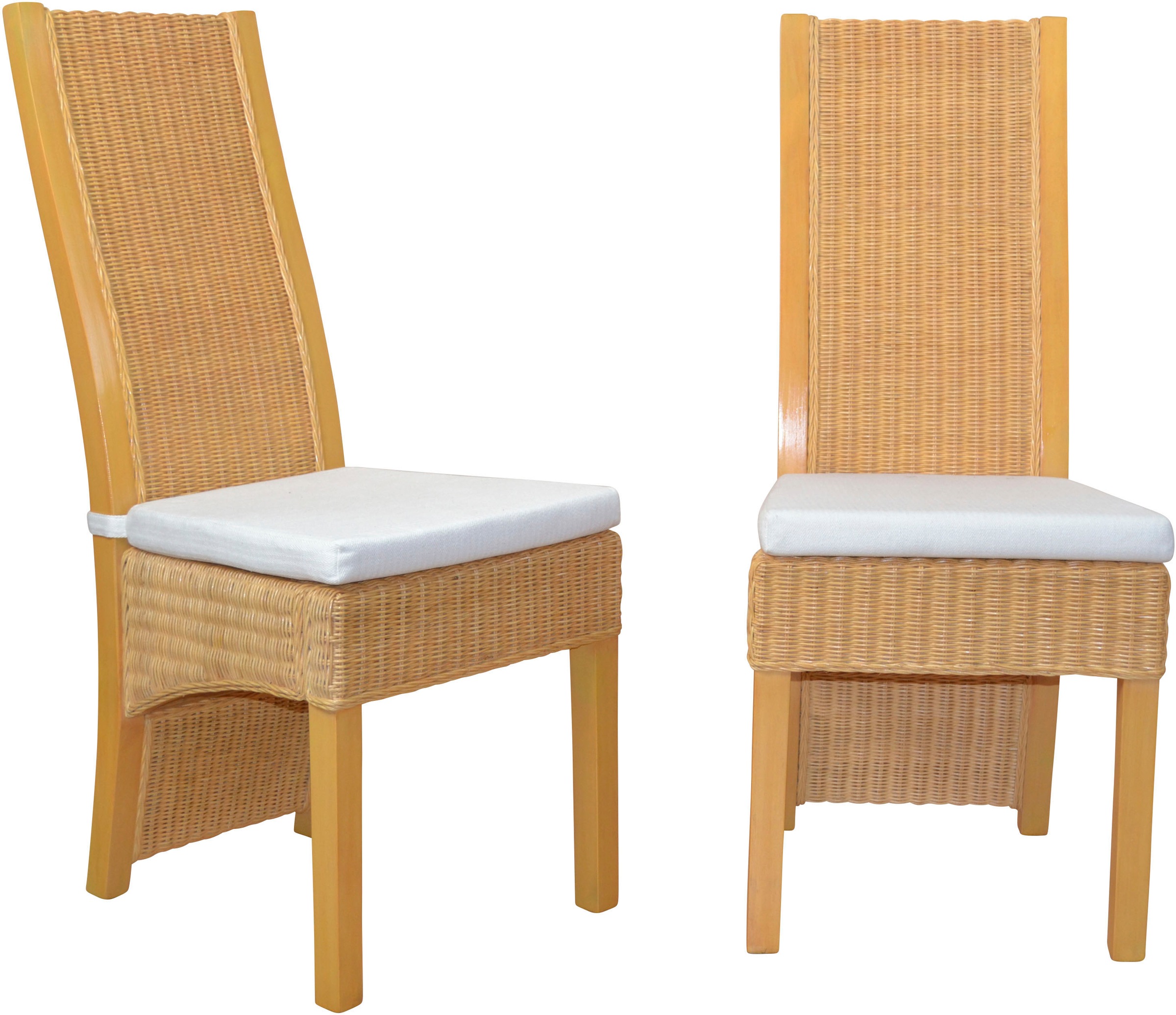 Home affaire Rattanstuhl "Stuhlparade" () 2 Stk. günstig online kaufen