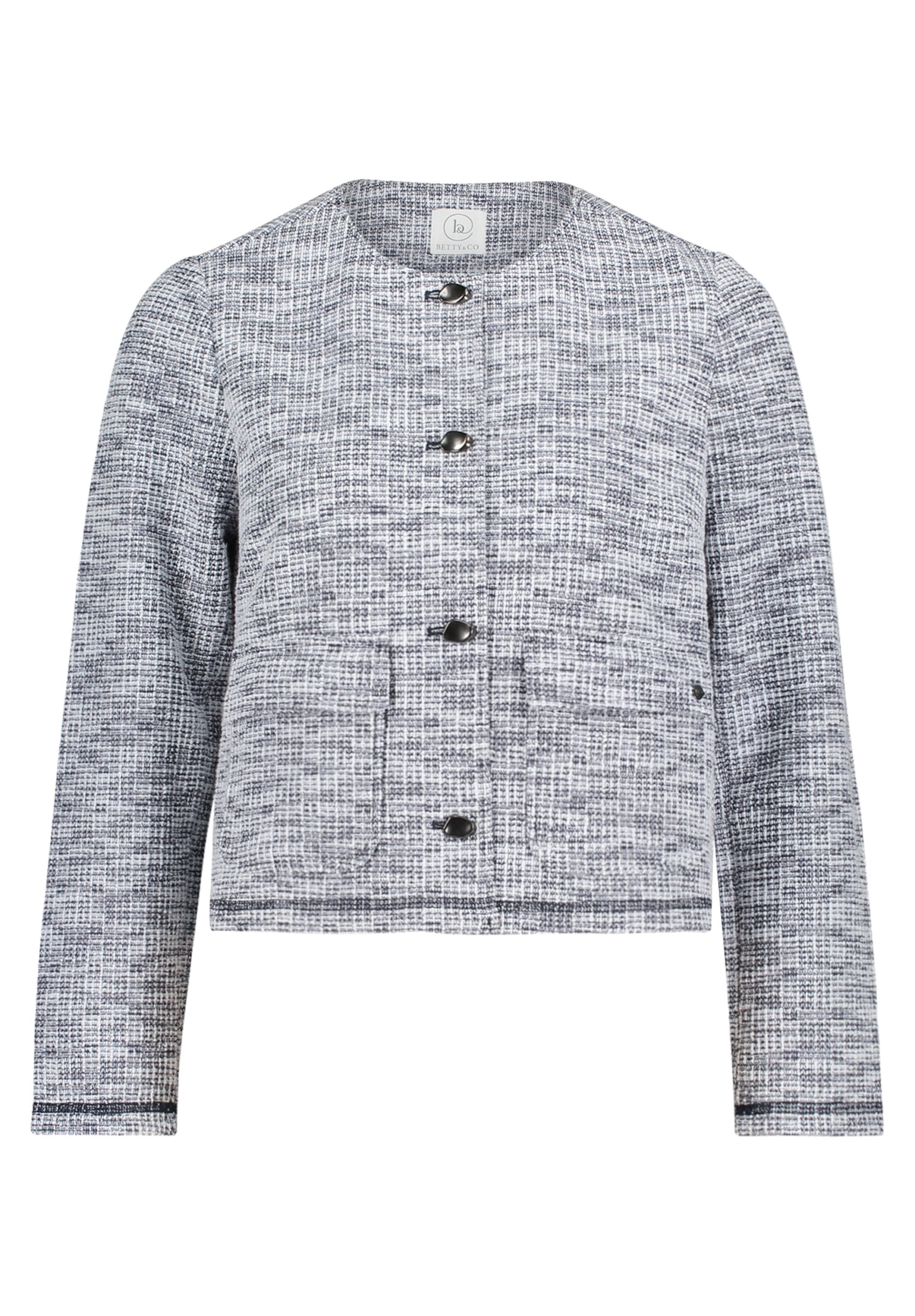 Betty&Co Jackenblazer "Betty & Co Damen Jerseyjacke langarm" günstig online kaufen
