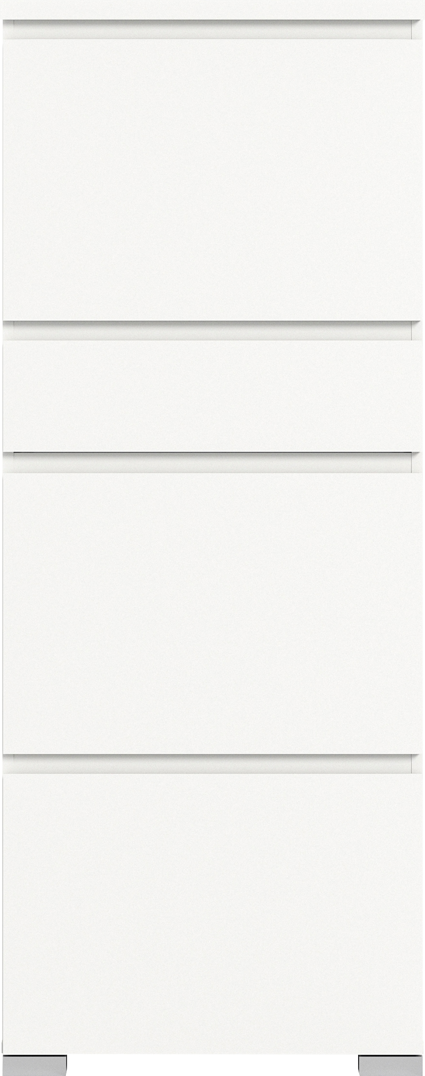 INOSIGN Schuhschrank »Skoskap, Tiefe 27cm, 3 Klappen, 1 Schubkasten, Platz für 9 Schuhpaare«, Schuhkipper, Schuhkommode, Schuhregal, Kommode, Anrichte
