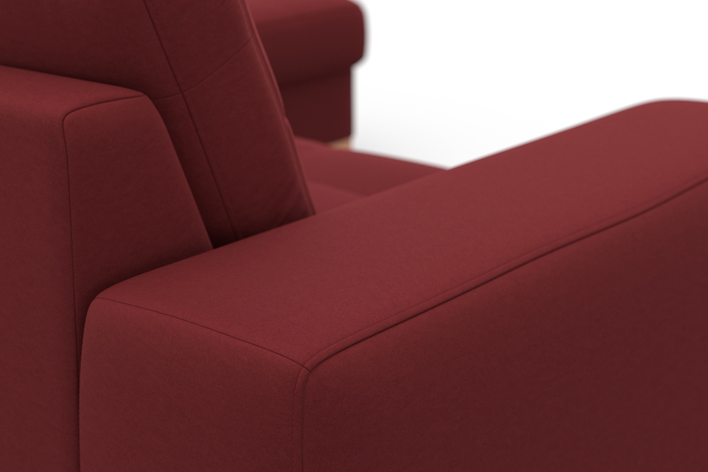 sit&more Ecksofa »Quincy L-Form«, wahlweise mit Bettfunktion und Bettkasten
