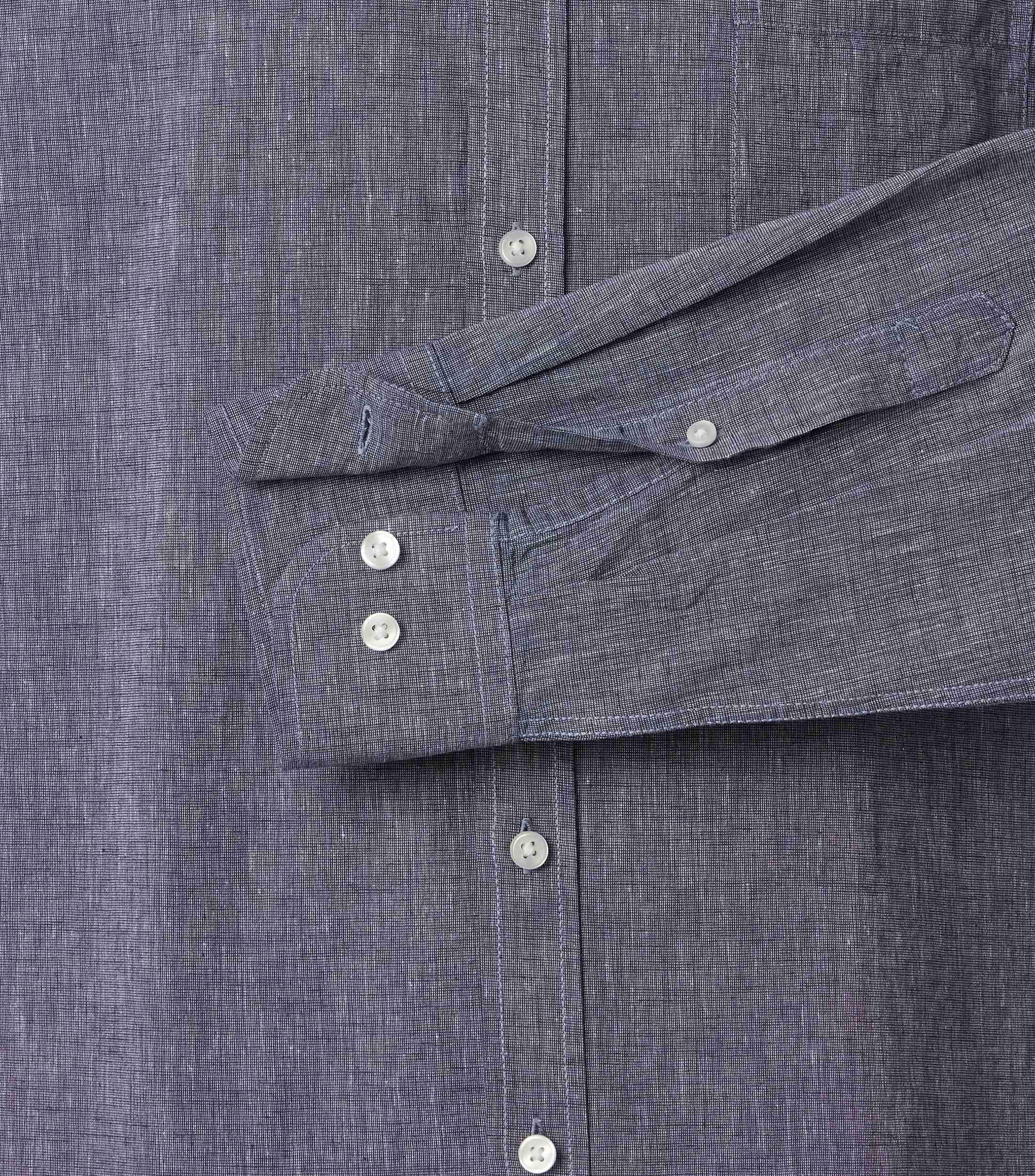 CASAMODA Leinenhemd »CASAMODA Leinenhemd uni«